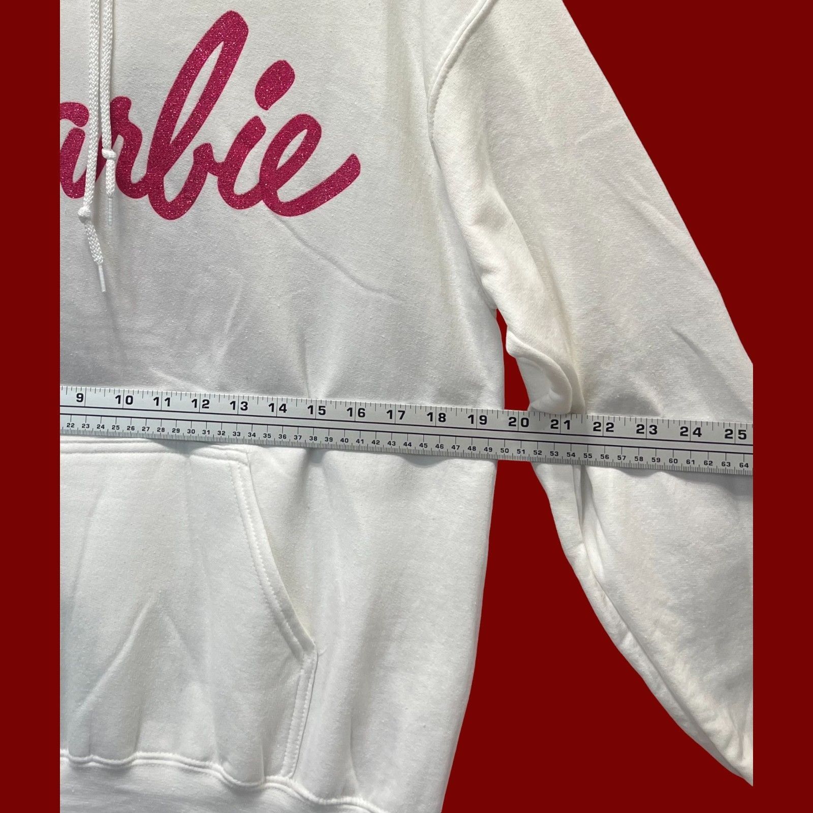 Other Mattel - Barbie - Women's Long Sleeve Hooded Sweater Shirt - Size M / US 6-8 / IT 42-44 - 3 Thumbnail