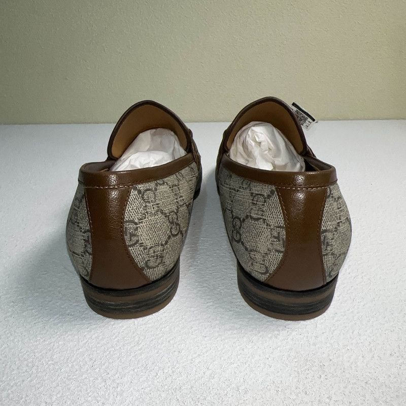 Gucci Gucci Horsebit Leather Loafers in Beige - Size US 7.5 / EU 40-41 - 3 Thumbnail