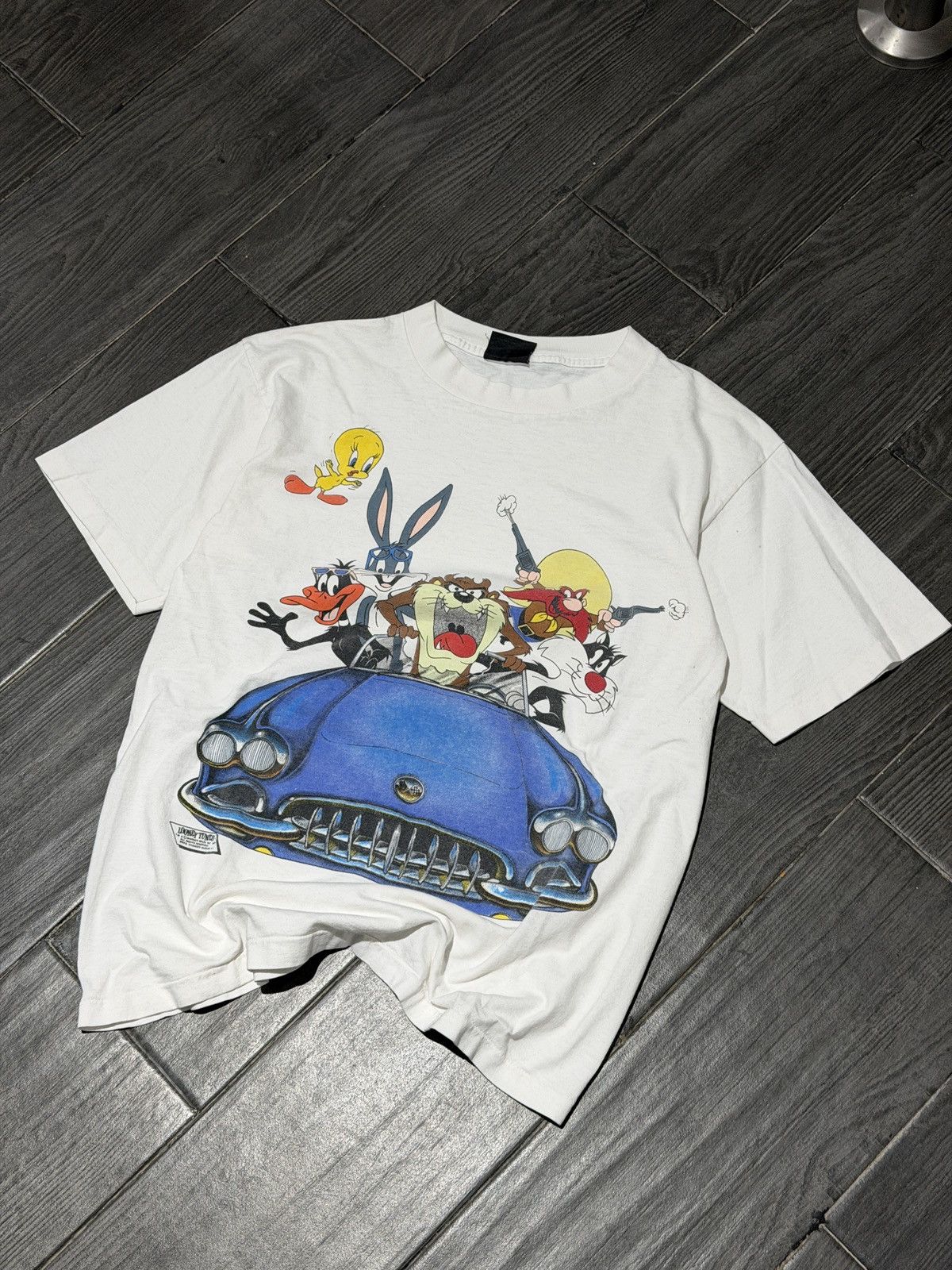 Vintage 1989 Looney Tunes Vintage Tee Size US L / EU 52-54 / 3 - 1 Thumbnail
