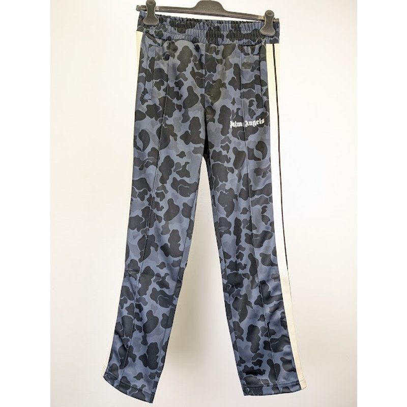Palm Angels o1rshd1 Night Camo Track Pant in Black / White Size US 32 / EU 48 - 2 Thumbnail