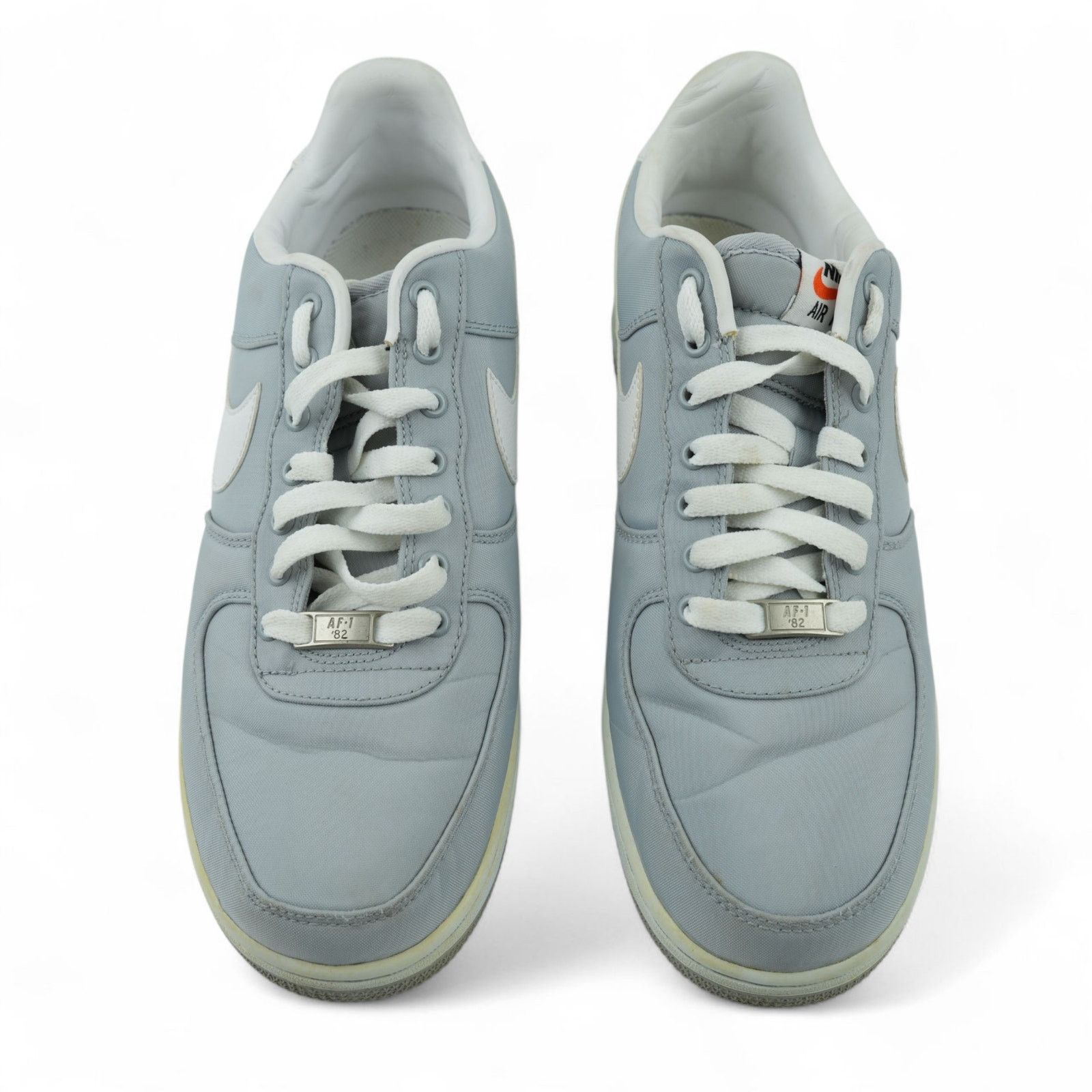 Nike Nike Air Force One 1 Shoes Mens 9.5 Low Wolf Grey 488298-038 Size US 9.5 / EU 42-43 - 4 Thumbnail