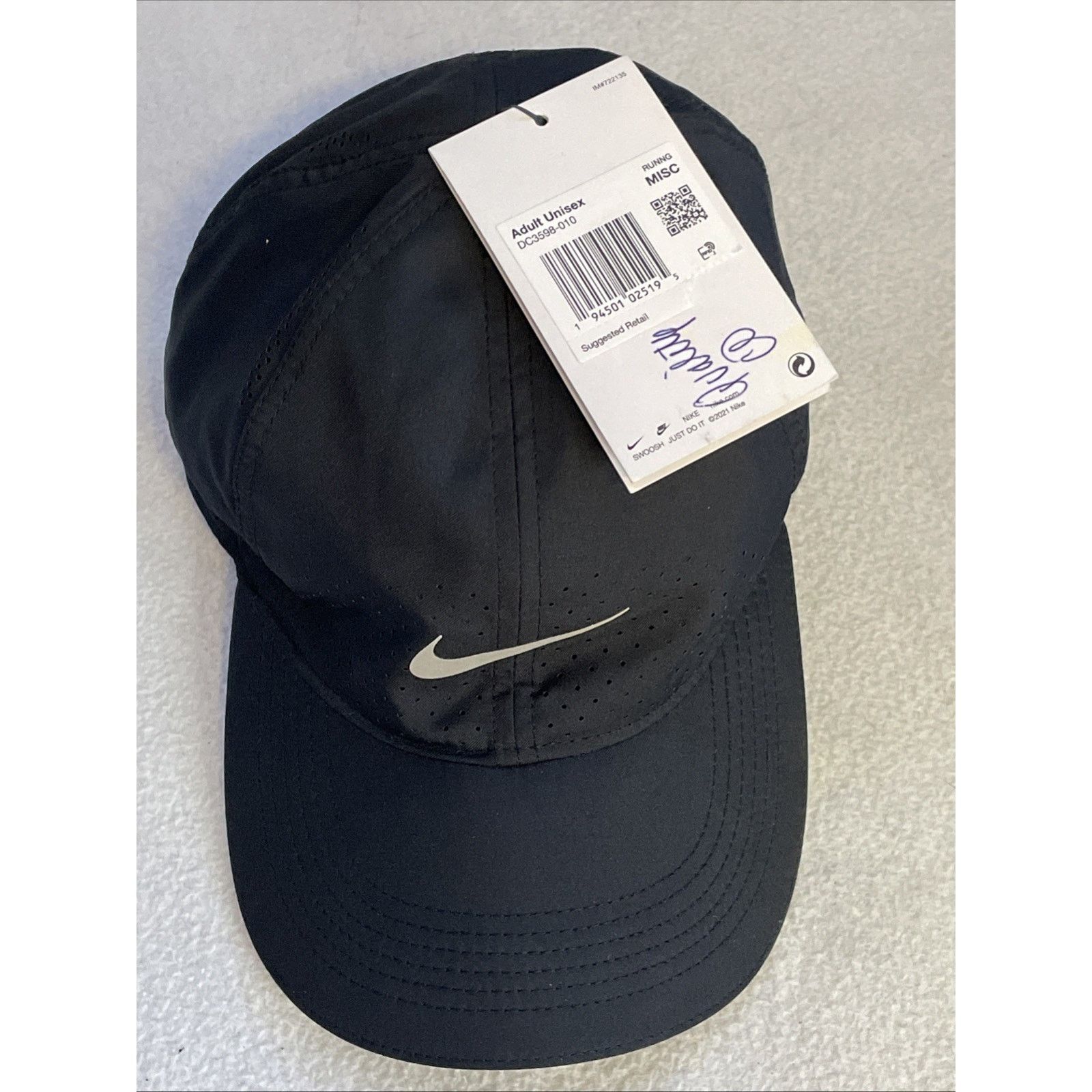 Nike NEW Nike Adult Reflective Featherlight Run/Tennis/Golf Hat Size ONE SIZE - 2 Thumbnail
