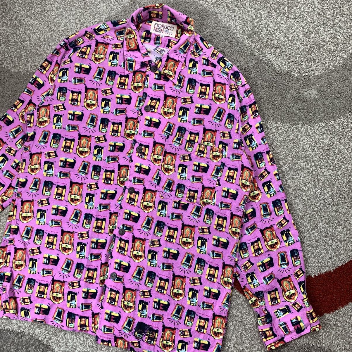 Vintage FIORUCCI Vintage Long Sleeve Shirt Button Up Size US M / EU 48-50 / 2 - 3 Thumbnail