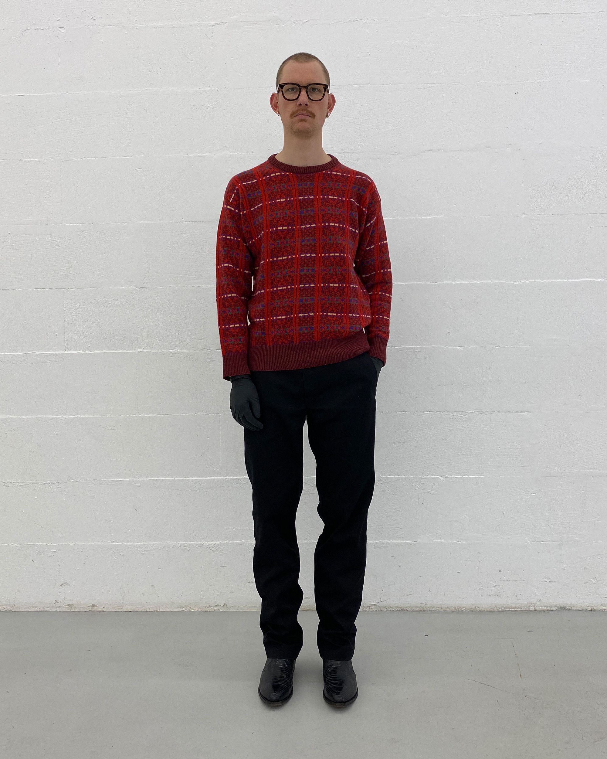 Kenzo 1980s Wool Knit Sweater Size US L / EU 52-54 / 3 - 1 Thumbnail