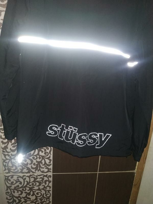 Stussy Stussy Reflective Nylon Anorak Windbreaker Black M Size US M / EU 48-50 / 2 - 13 Thumbnail