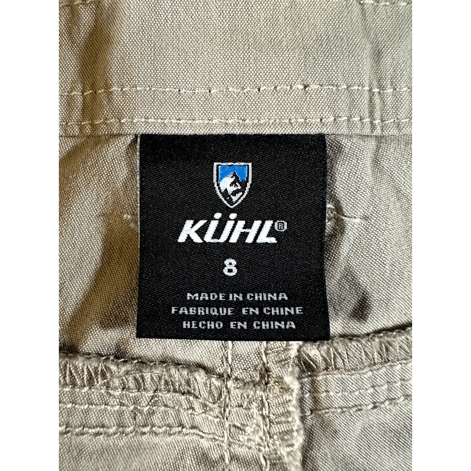 Kuhl Kuhl Womens Slash 11" Shorts Size 8 Tan UPF 50 Splash Hiking Size 30" / US 8 / IT 44 - 7 Thumbnail
