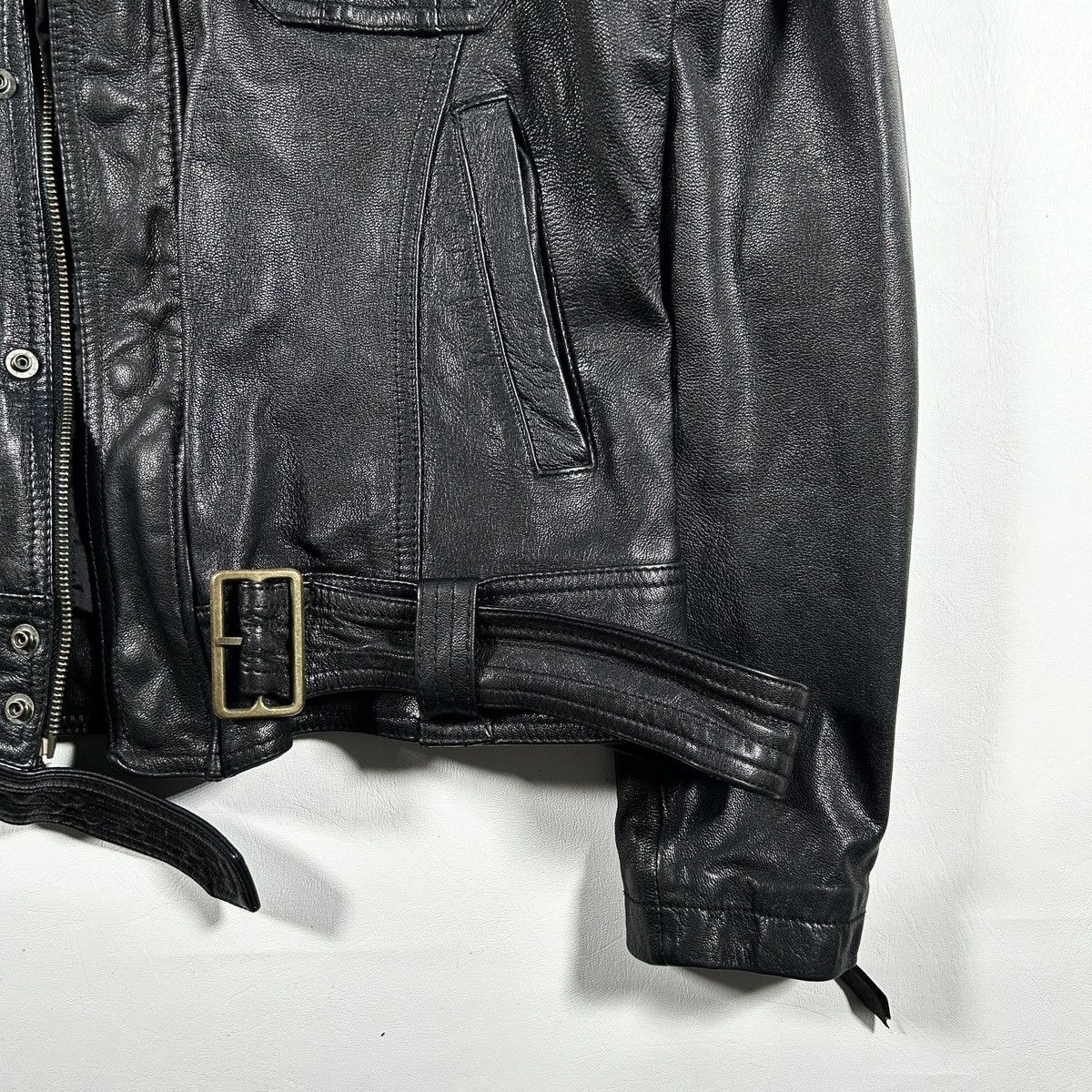 Tete Homme 🔻Tete Homme Leather Trucker Jacket🔻 Size US M / EU 48-50 / 2 - 4 Thumbnail