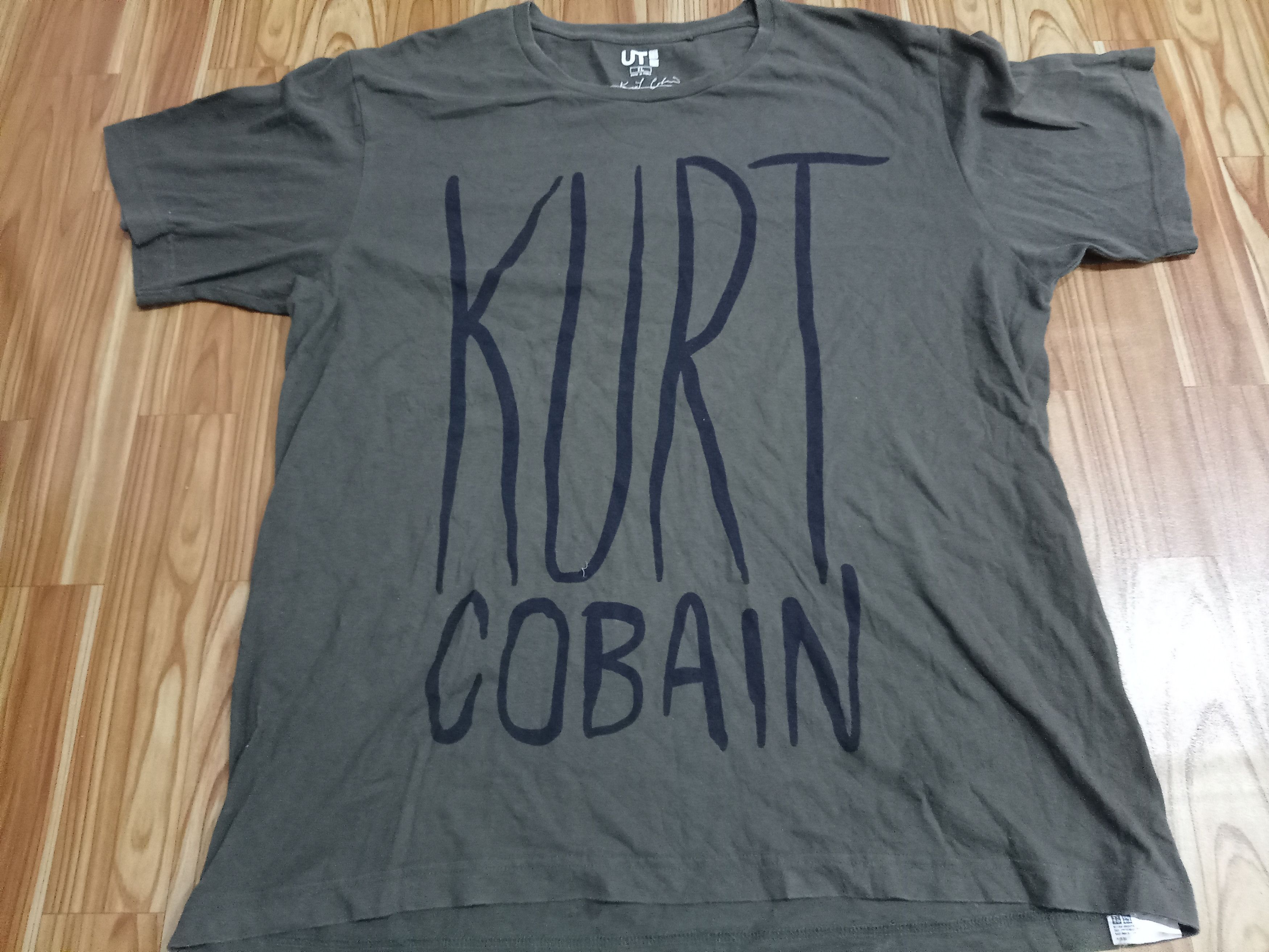 Japanese Brand × Uniqlo 🔥Uniqlo Kurt Cobain T Shirts Size US L / EU 52-54 / 3 - 1 Thumbnail