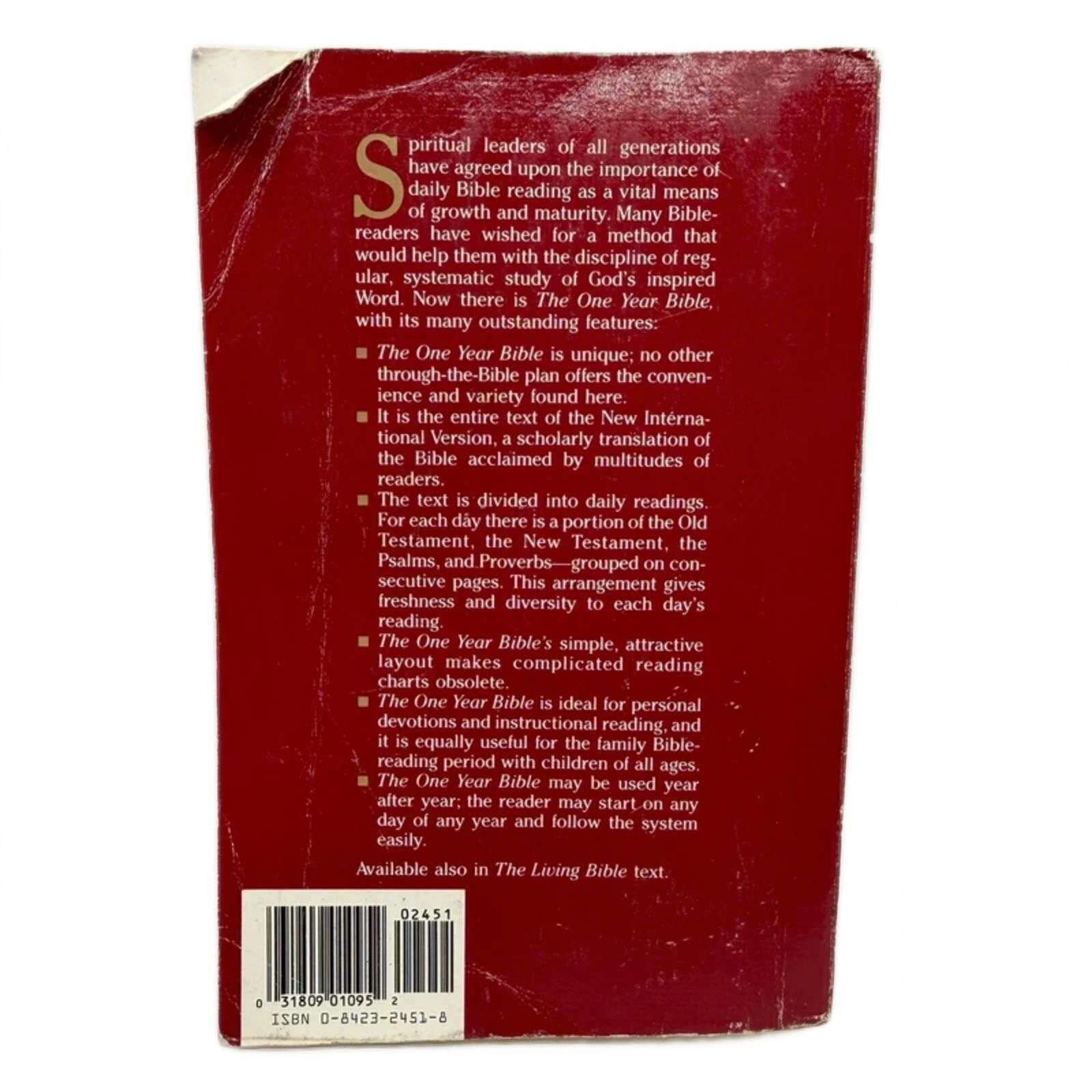 Other The One Year Bible NIV Tyndale House - Tyndale House Size ONE SIZE - 2 Thumbnail