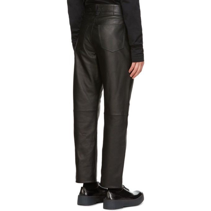 Acne Studios Acne Studios Lambskin Leather pant 48 FN-MN-TROU000014 Size US 32 / EU 48 - 3 Thumbnail