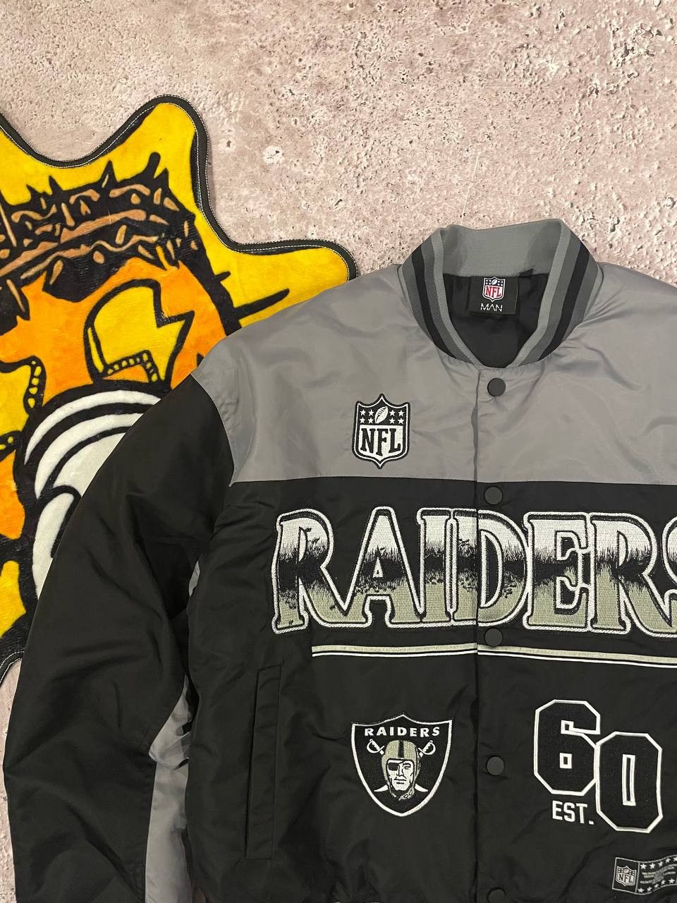 NFL Vintage Riders NFL Wool Varsity Bomber Jacket Size US S / EU 44-46 / 1 - 7 Thumbnail