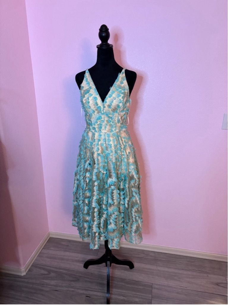 Dress the Population Women's Dress the Population Dress, Blue, Size S Size S / US 4 / IT 40 - 1 Thumbnail