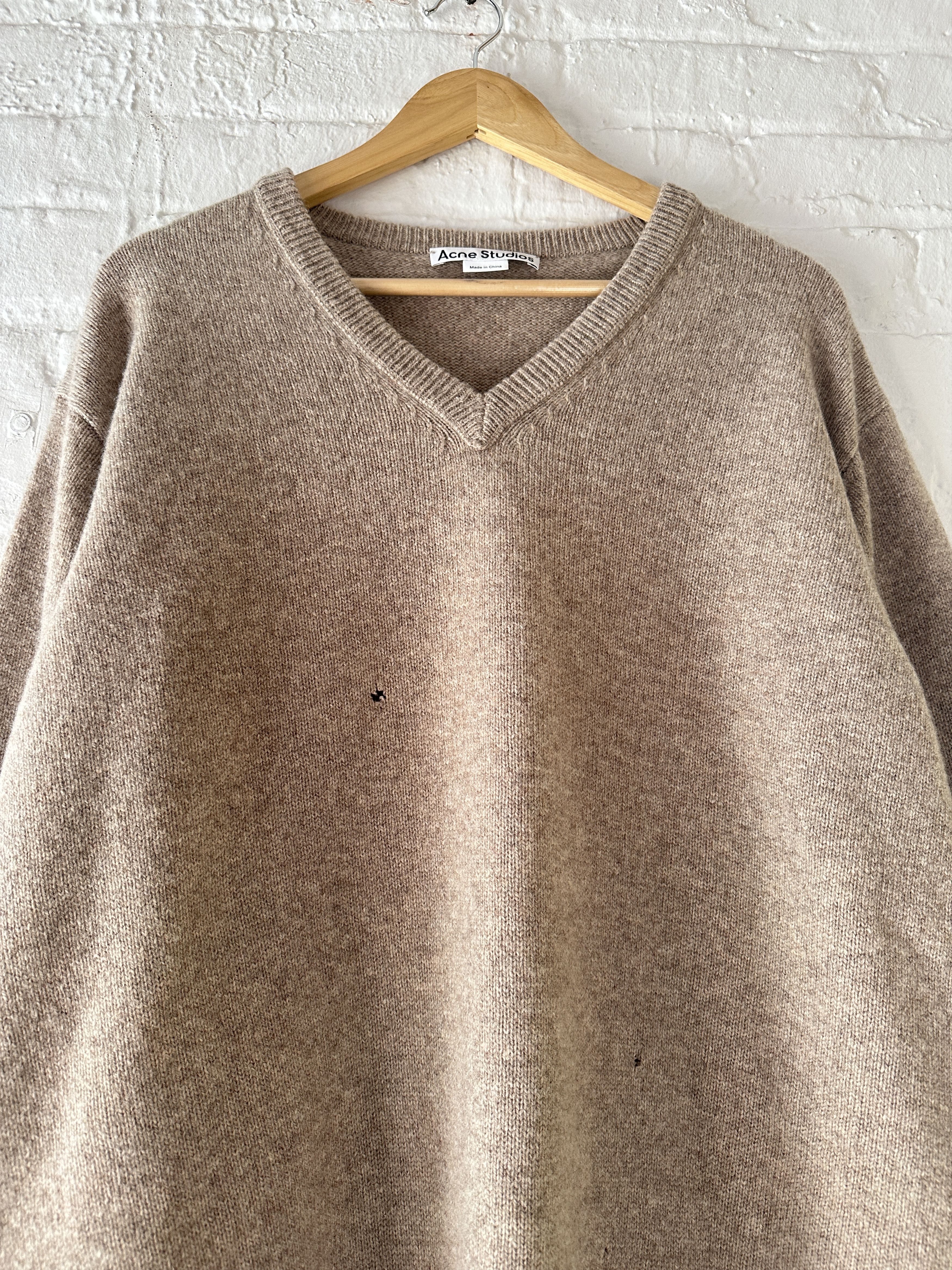 Acne Studios Acne Studios Cashmere/Wool Oversized Sweater Size US XL / EU 56 / 4 - 2 Thumbnail