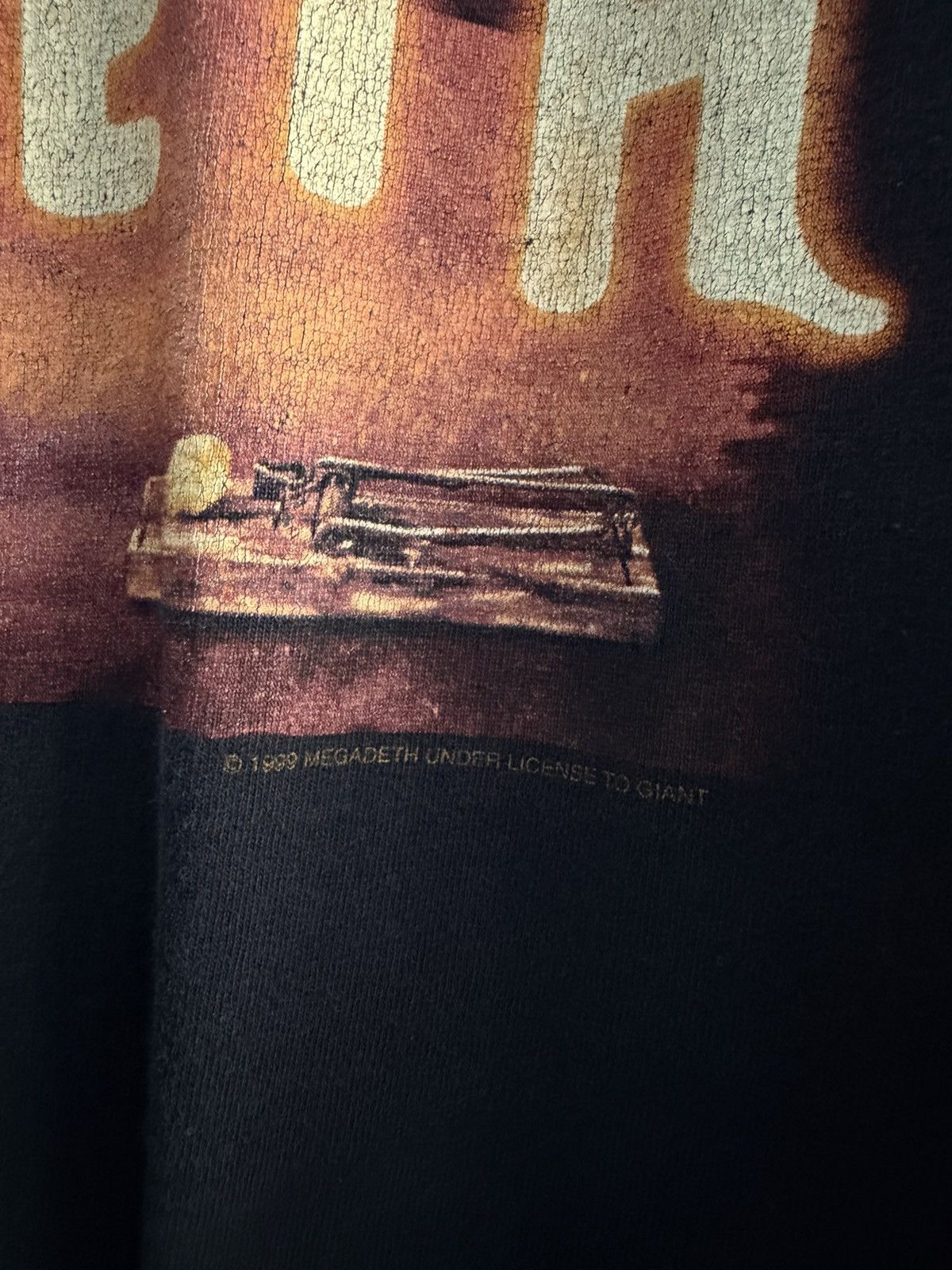 Megadeth Vintage 1999 Megadeth Rat Tour Tee Size US L / EU 52-54 / 3 - 3 Thumbnail