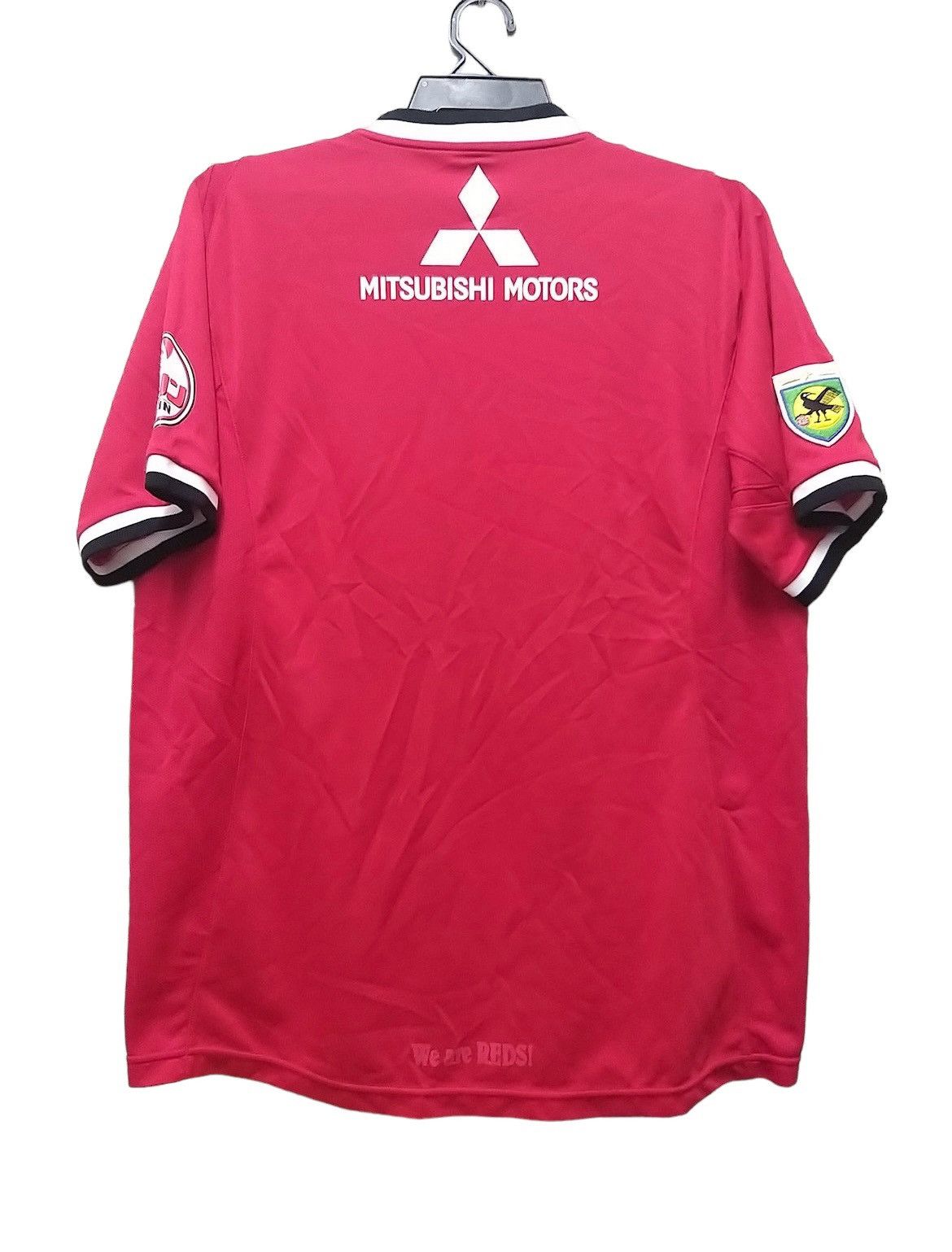 Nike VINTAGE URAWA RED DIAMONDS 2007 MITSUBISHI NIKE HOME JERSEY Size US XL / EU 56 / 4 - 2 Thumbnail