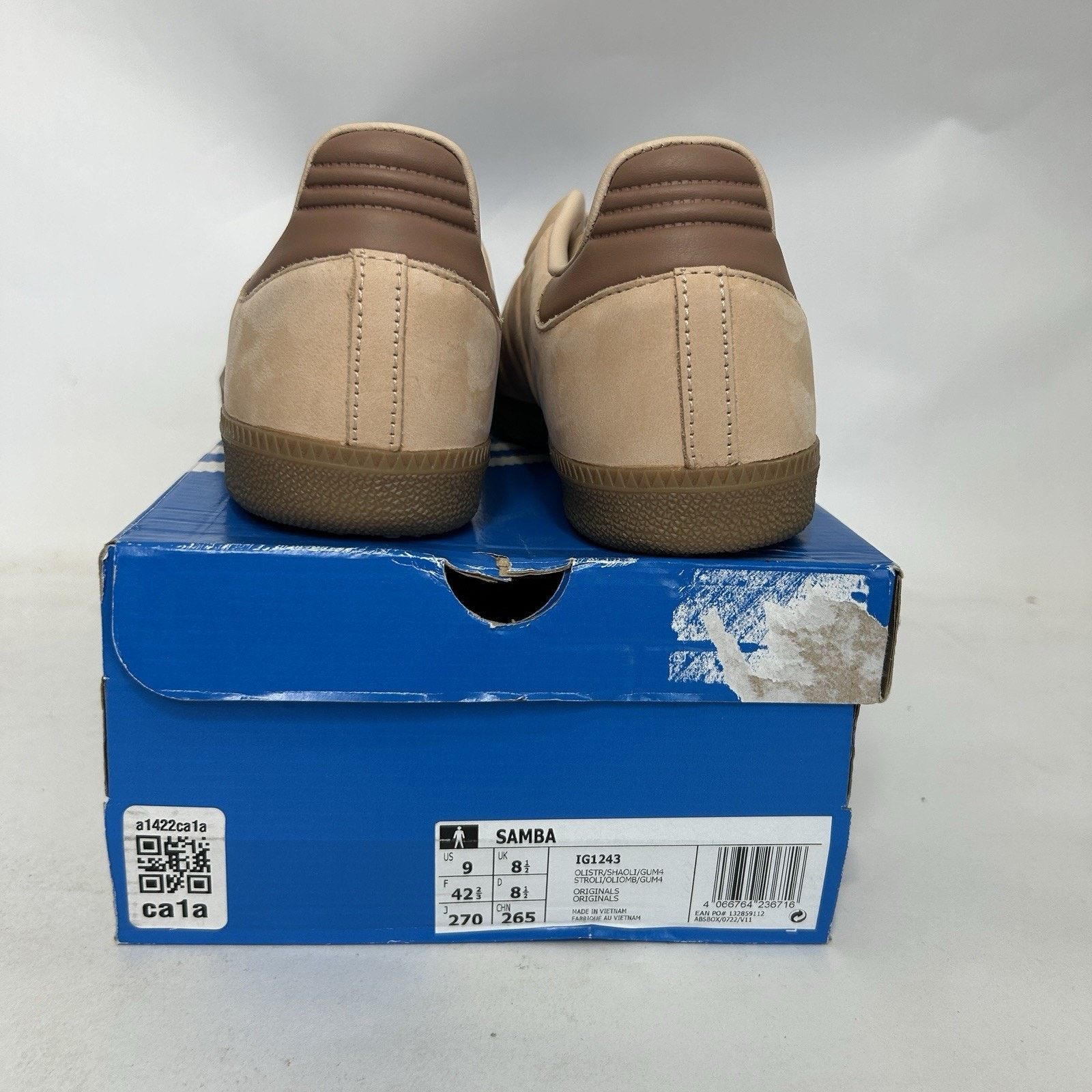 Adidas Adidas Original Samba Shoes “Halo Blush Gum” IG1243 Size US 9 / EU 42 - 4 Thumbnail