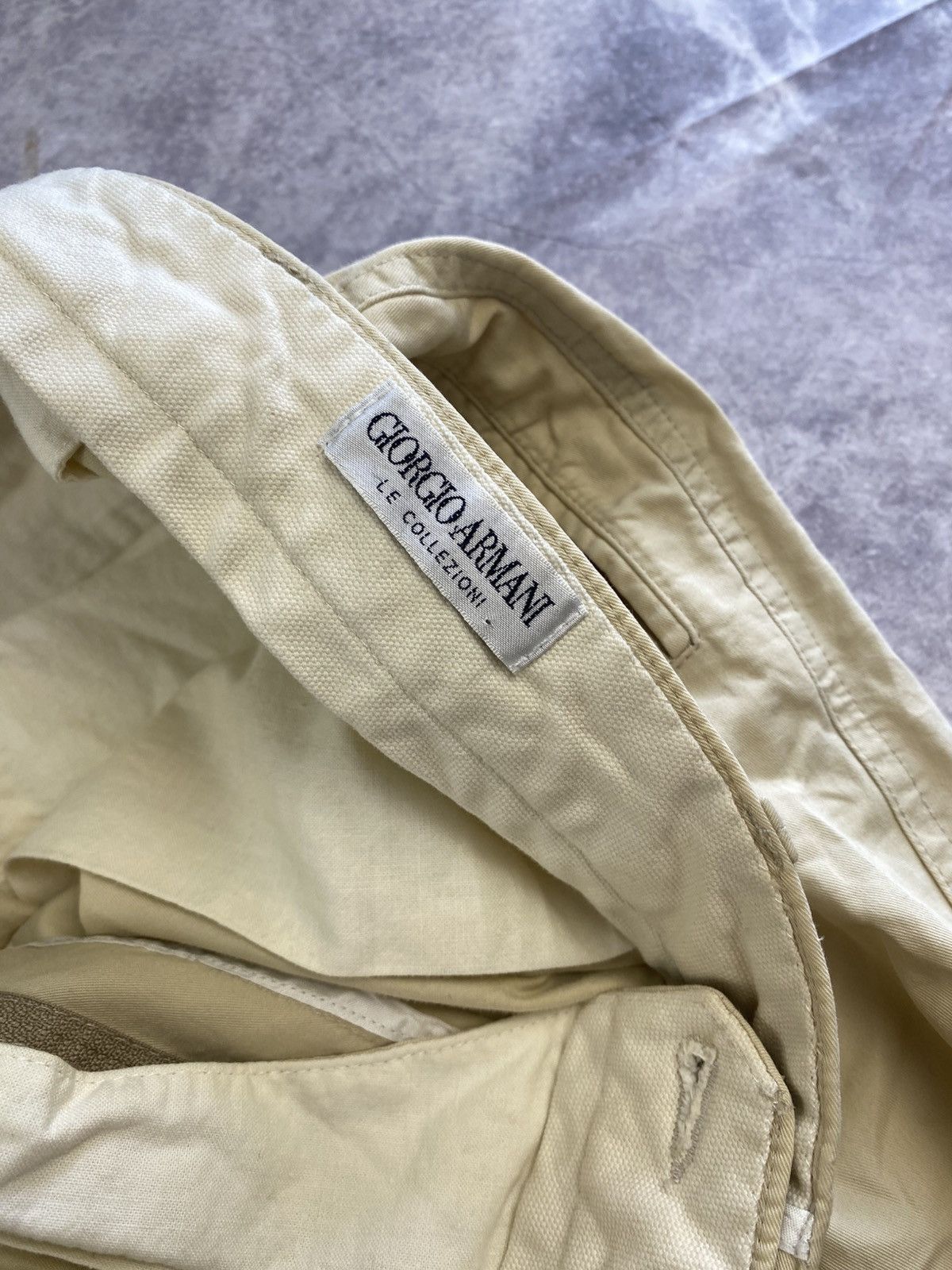 Giorgio Armani Vintage 90’s Giorgio Armani Le Collezioni Classic Trousers Size US 36 / EU 52 - 3 Thumbnail