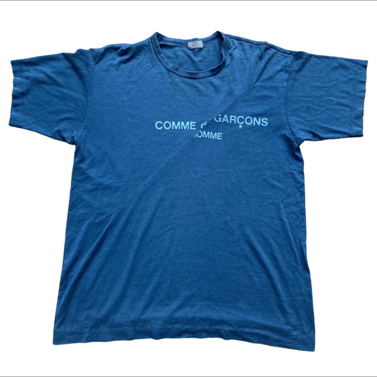 comme des garçons split logo T-shirt comme des garçons homme split logo shirt