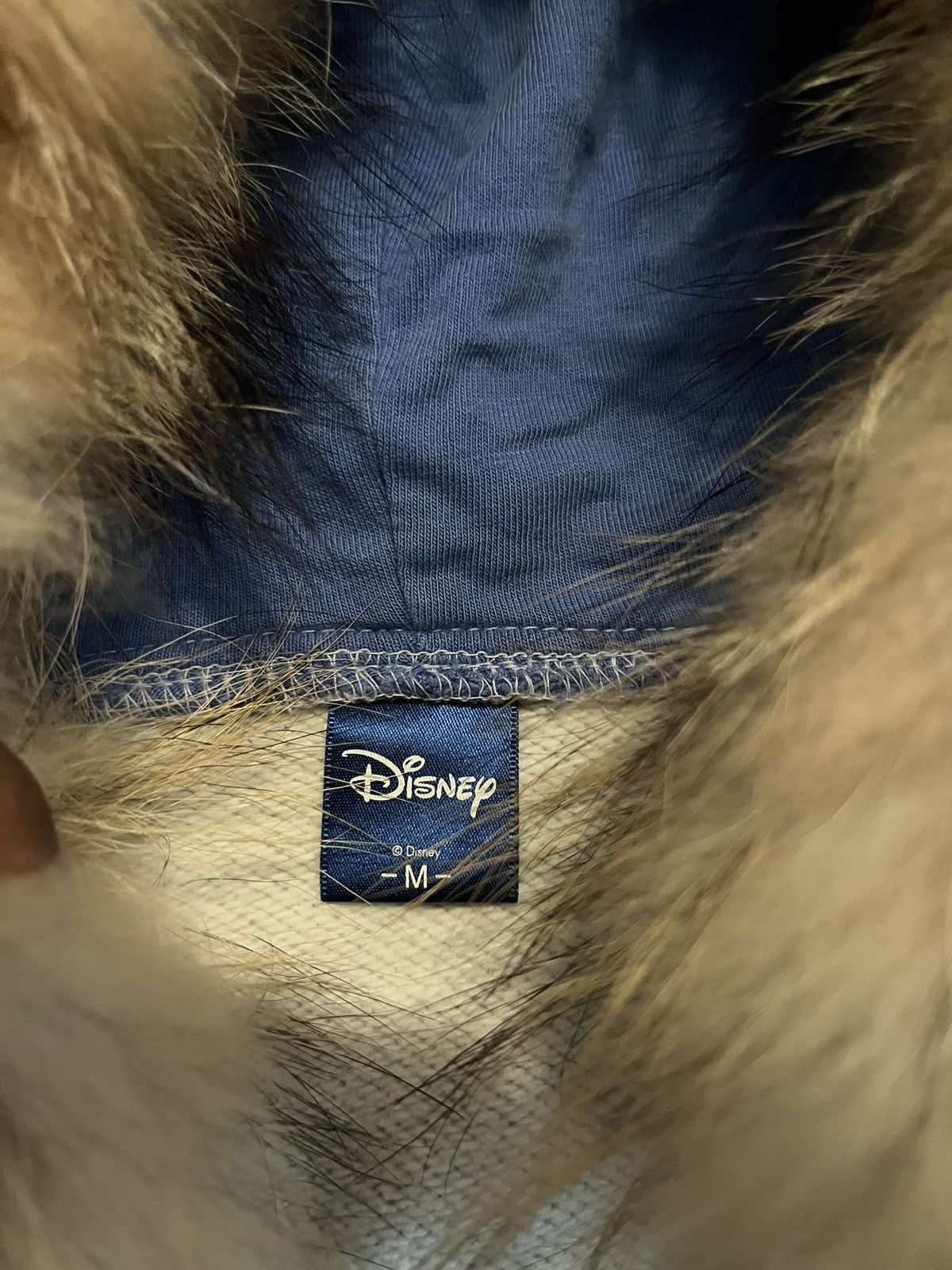 If Six Was Nine Vintage Cartoon Graphic Zip Hoodie – Faux Fur Trim, Rare Size US M / EU 48-50 / 2 - 9 Thumbnail
