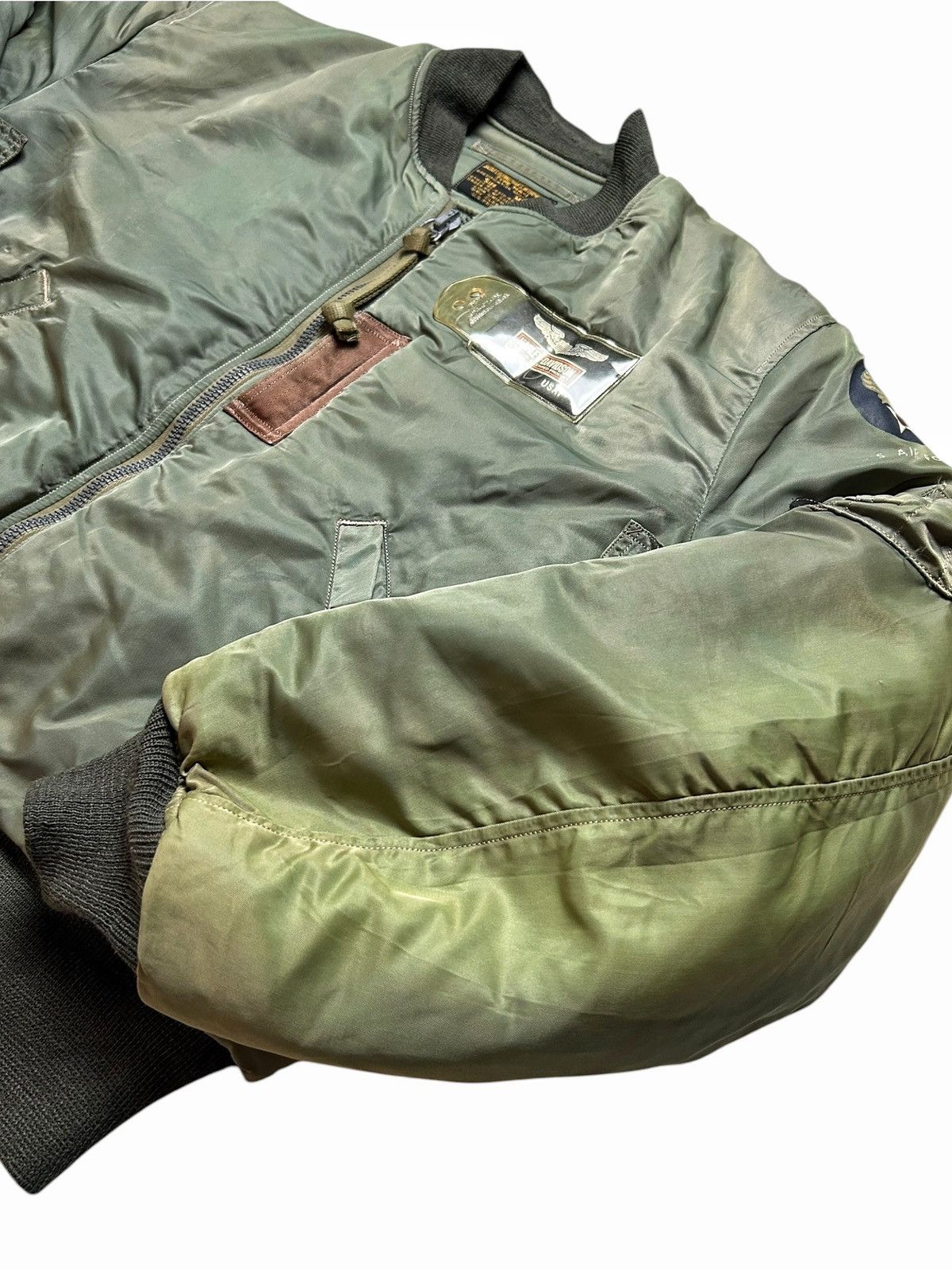 Buzz Rickson's × Toyo Enterprises Buzz Rickson’s Bomber Jacket MA-1 Usaf Harley Davidson Size US M / EU 48-50 / 2 - 5 Thumbnail