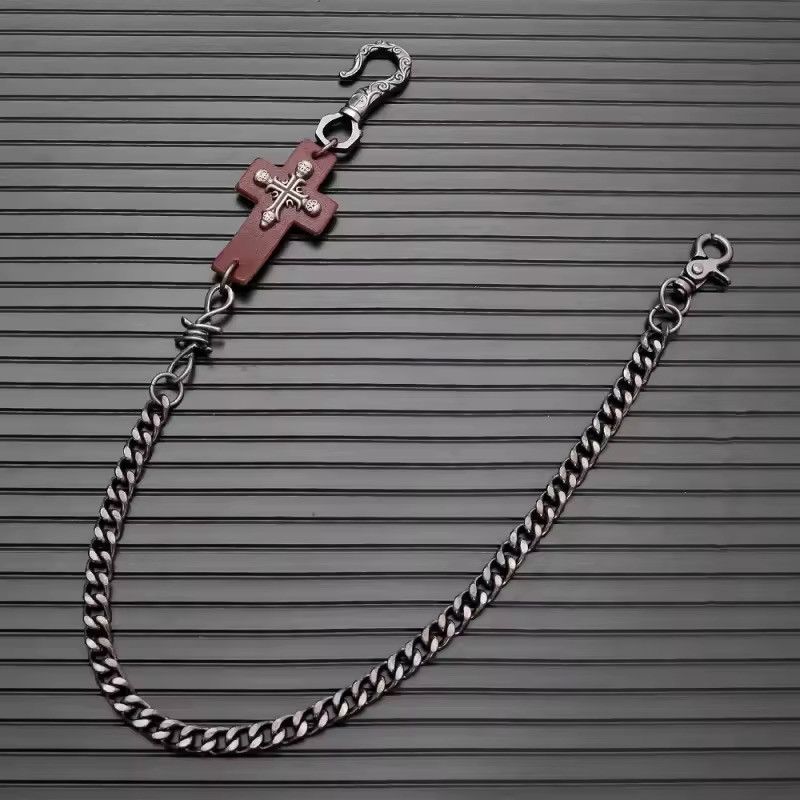 Japanese Brand Brown Cross Chain Size ONE SIZE - 3 Thumbnail