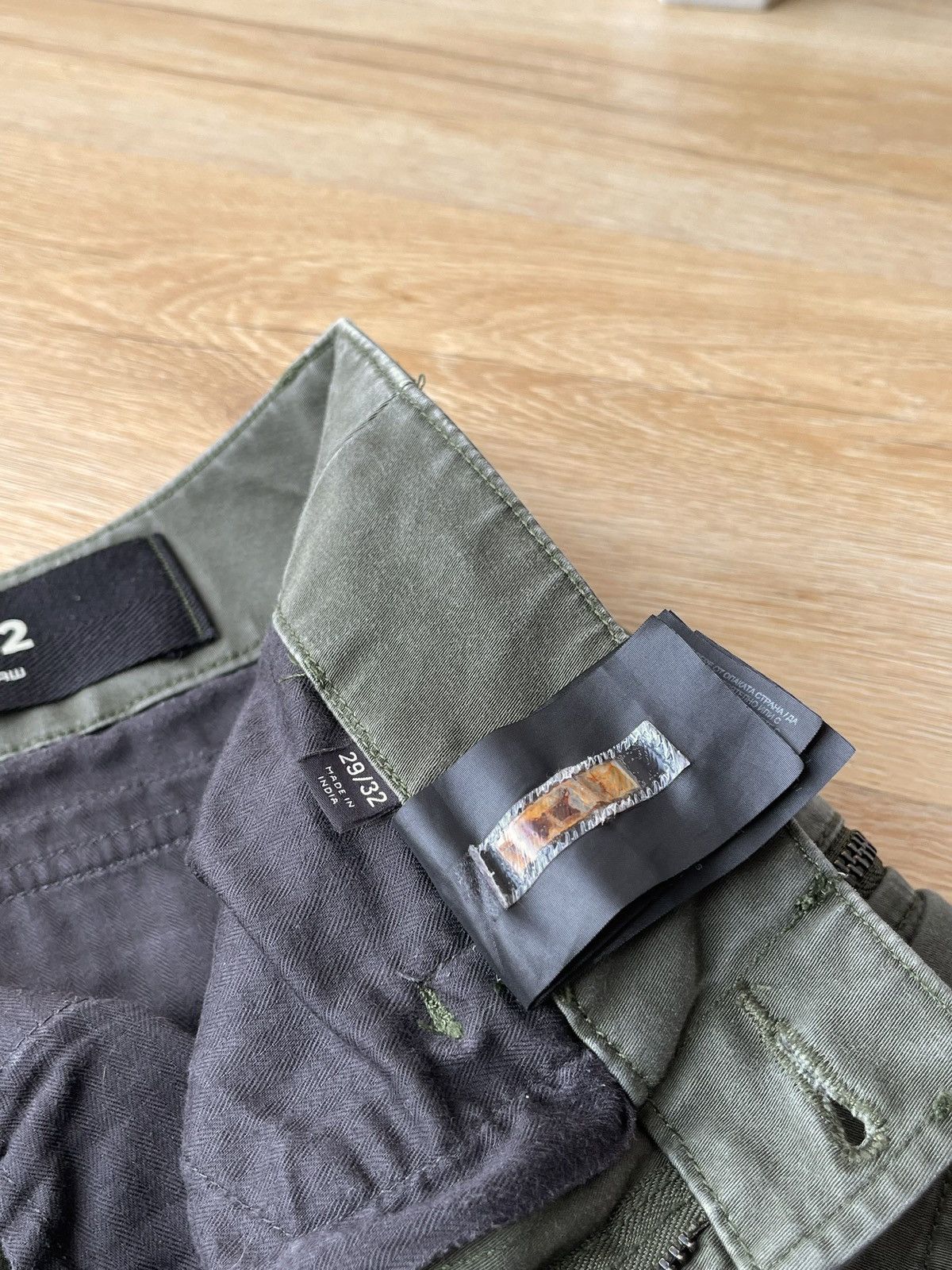 G-Star G-Star Raw ROVIC ZIP 3D Cargo Pants Tapered Army Tactical Size US 29 - 19 Thumbnail