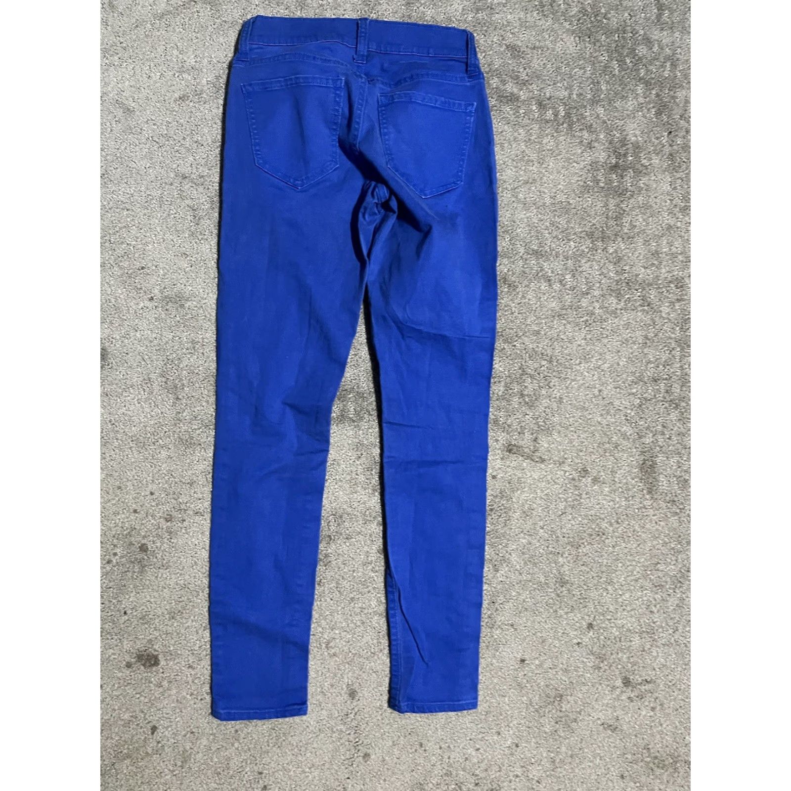 Old Navy Old Navy Womens Mid Rise Rockstar Super Skinny Royal Blue Jeans Size 2 Size 26" / US 2 / IT 38 - 3 Thumbnail
