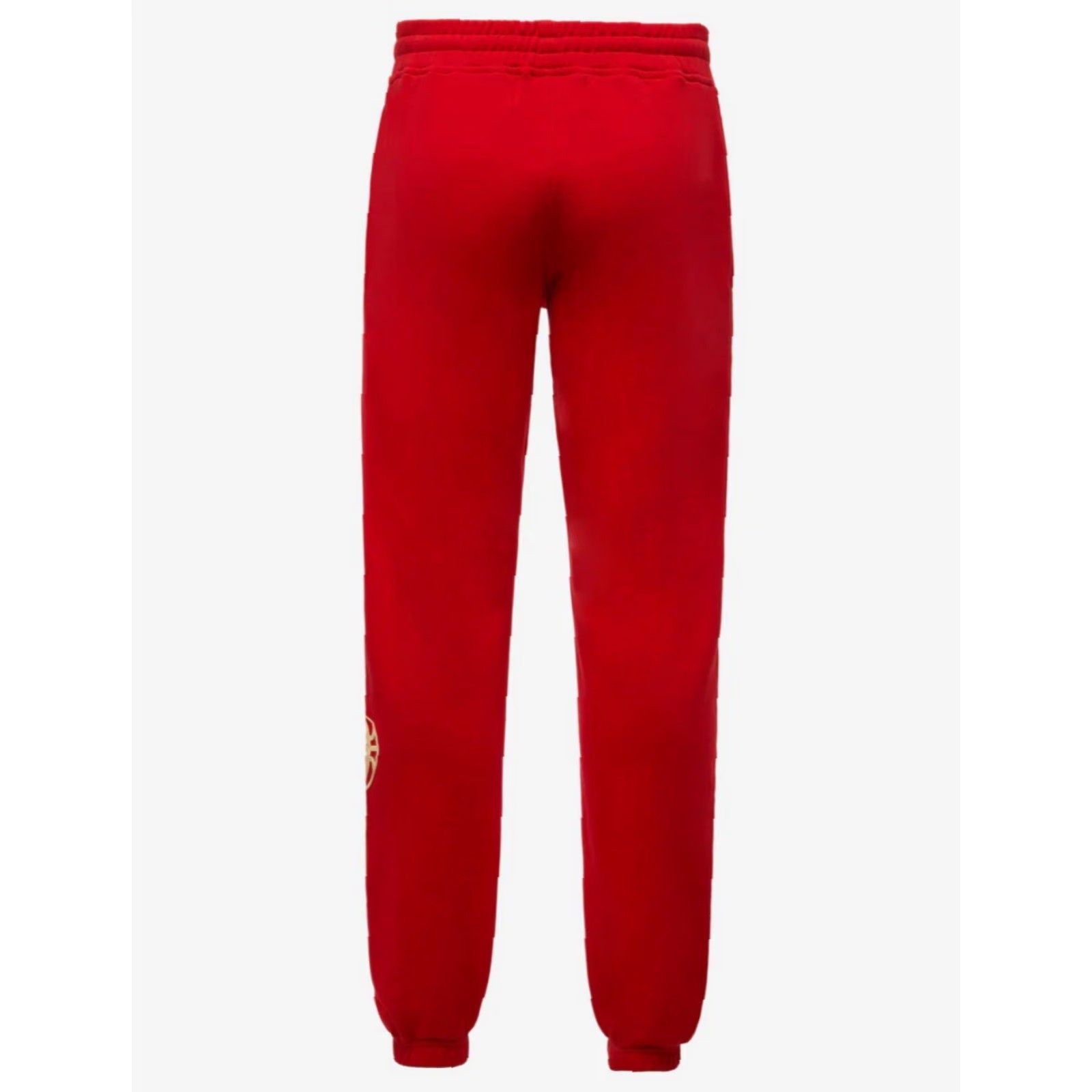 Vintage Homme + Femme Beverly Hills Basketball Red Heavyweight Jogger Sweatpants XL Mens Size US 36 / EU 52 - 2 Thumbnail