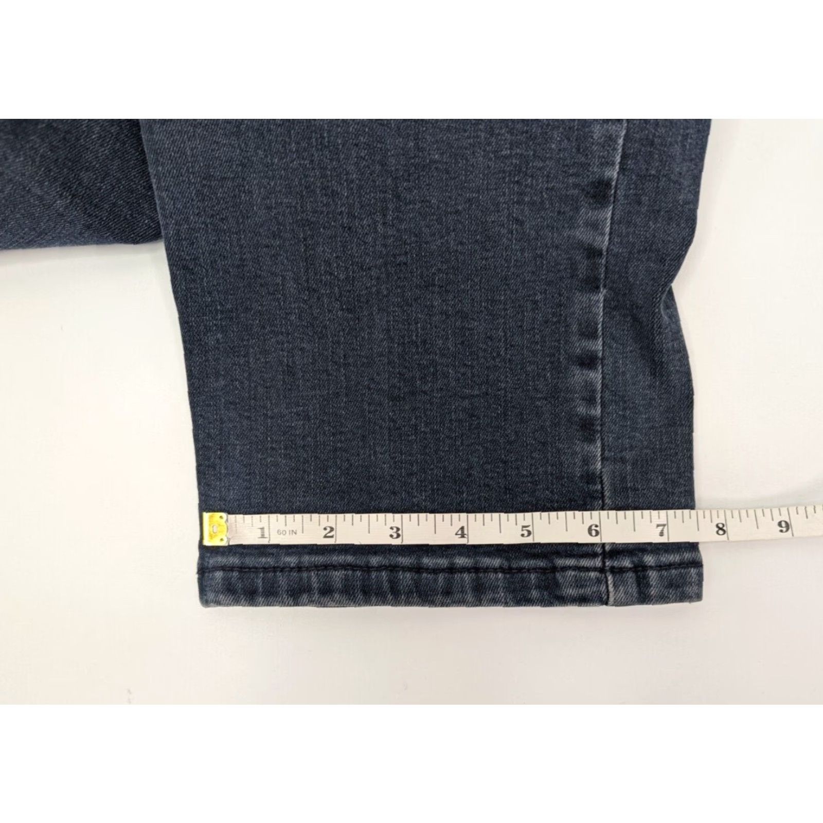 Levi's Levi's 514 Jeans Men Slim Straight 34x34 Mid Blue Denim Cotton Stretch Size US 34 / EU 50 - 6 Thumbnail