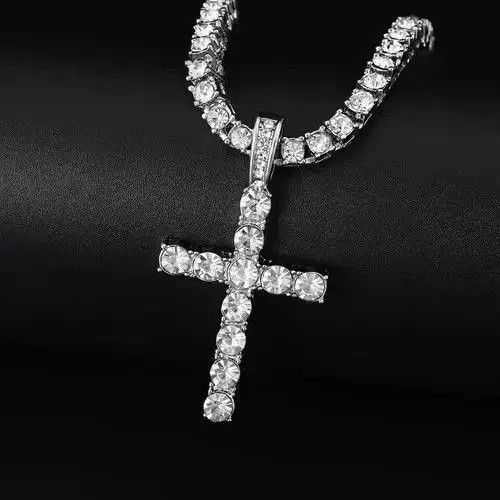 Jewelry Ishiyama x Reika Hip Hop Cross Pendant Necklace Size ONE SIZE - 4 Thumbnail