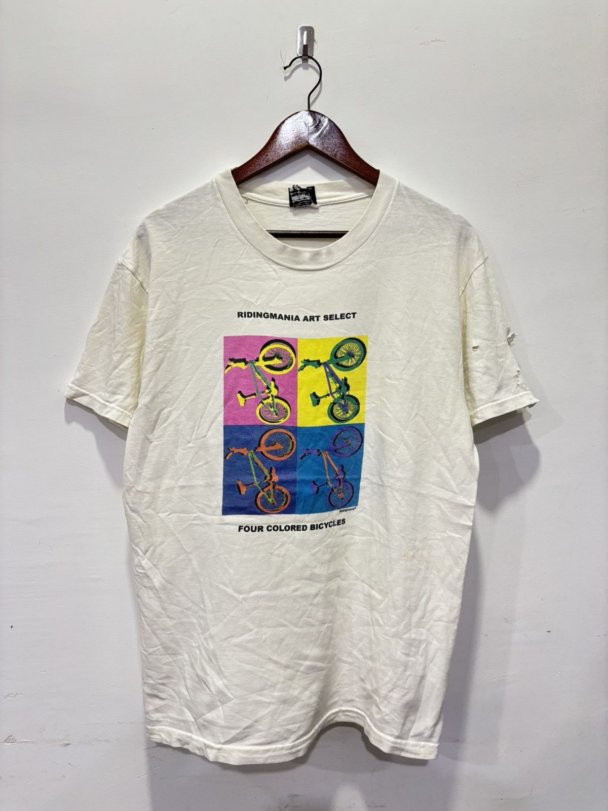 Vintage Vintage Riding Mania Tshirt Size US M / EU 48-50 / 2 - 1 Thumbnail