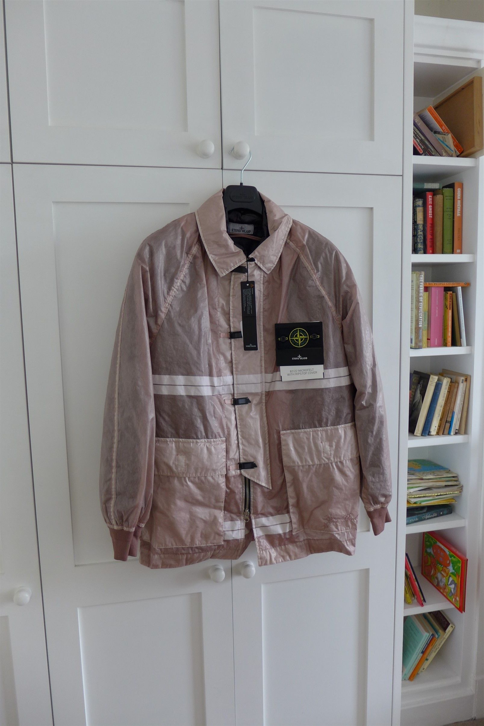 Stone Island Stone Island 40th Anniversary 82/22 Jacket - Rose Quartz Size US M / EU 48-50 / 2 - 4 Thumbnail