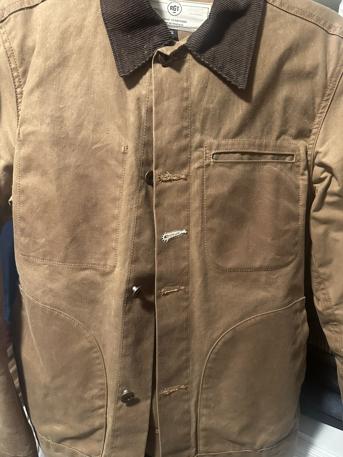 Rogue Territory Cord Collar Supply Jacket / Whiskey Ridgeline Size US S / EU 44-46 / 1 - 11 Thumbnail