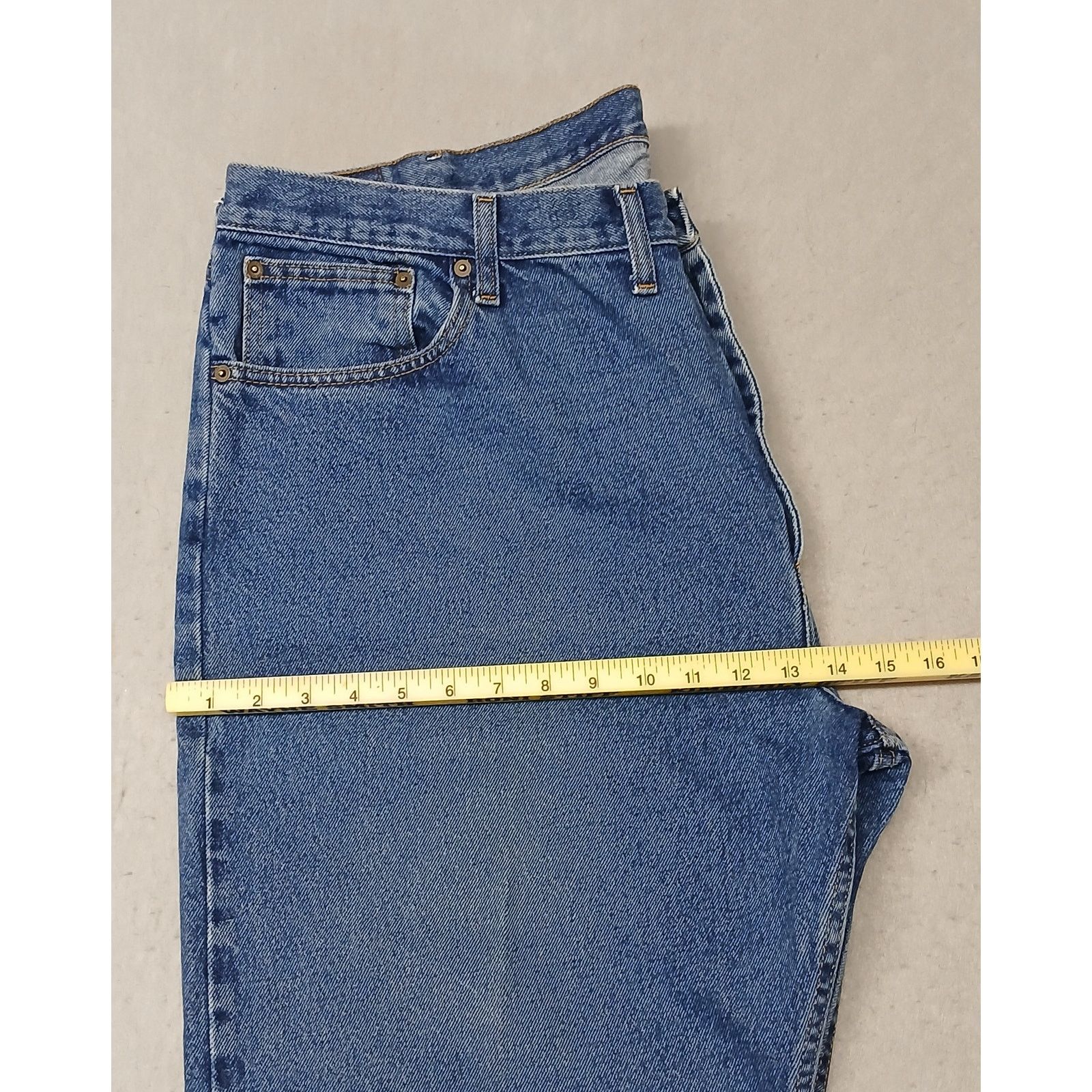 Other Magellan (44x30) Men's Straight Leg Blue Denim Jeans Size US 44 / EU 60 - 5 Thumbnail