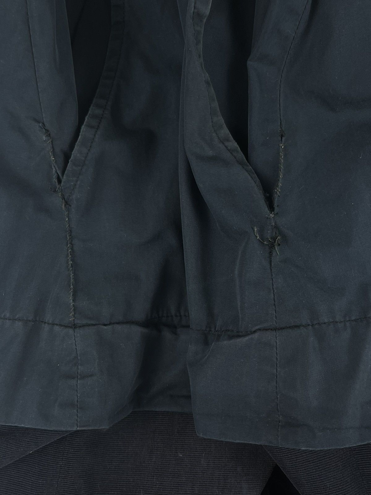 Rick Owens FW10 Rick Owens Gleam Kilted Skirt Cropped Pants Black Size US 30 / EU 46 - 4 Thumbnail