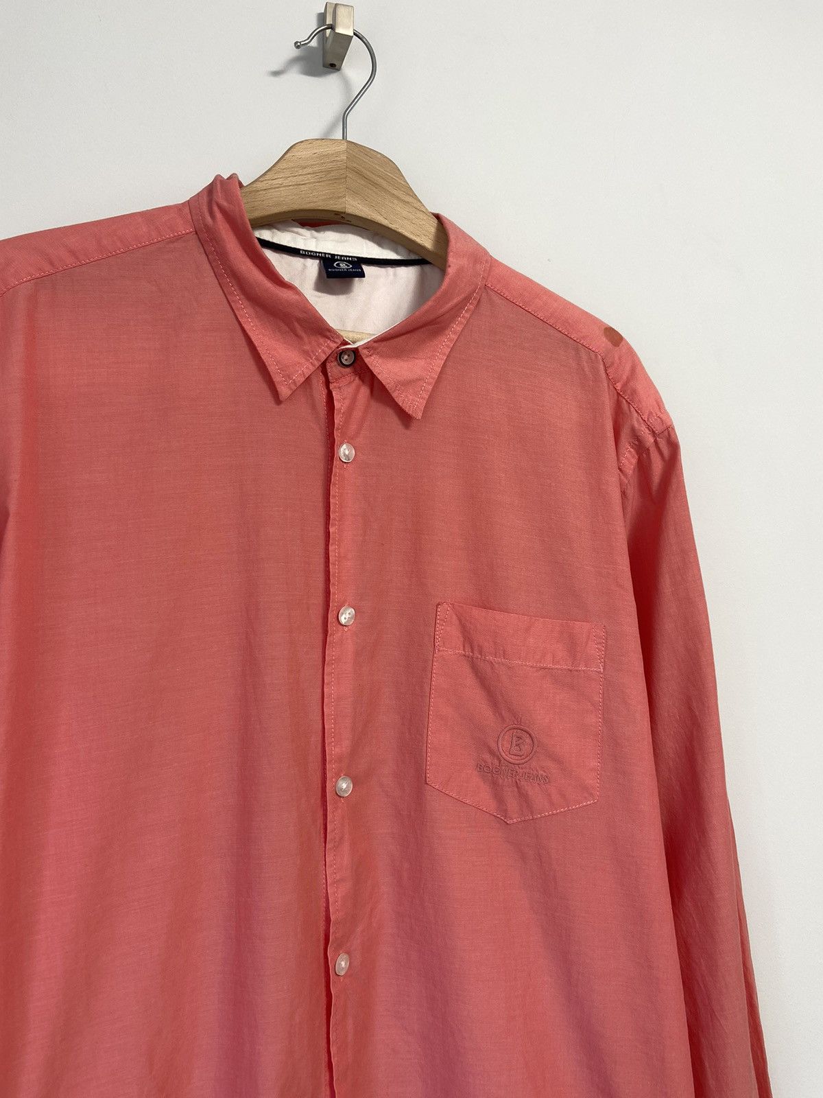 Bogner Bogner Button Up Shirt Luxury Size US XXL / EU 58 / 5 - 2 Thumbnail