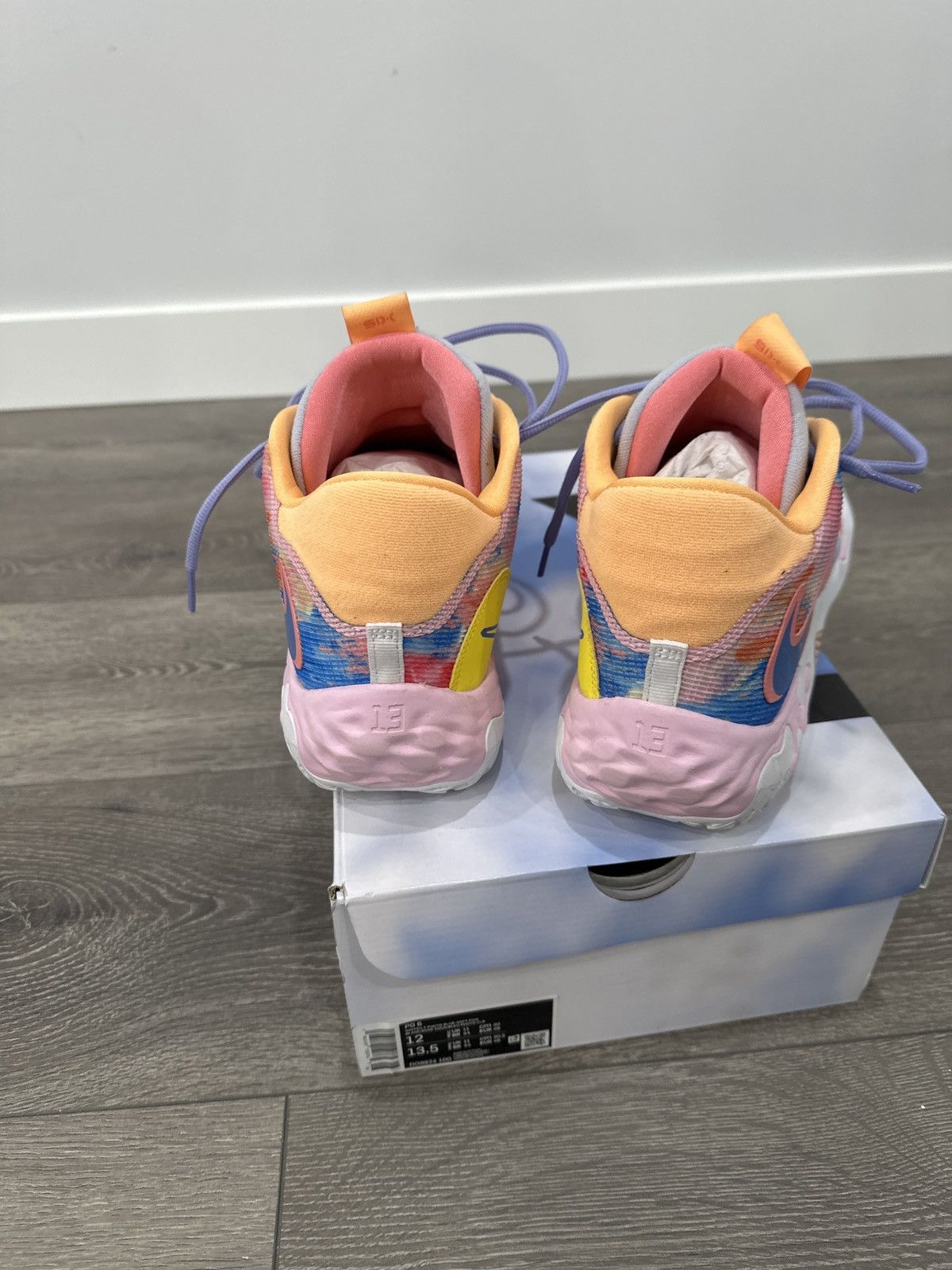 Nike Pg6 painted swoosh Size US 12 / EU 45 - 3 Thumbnail