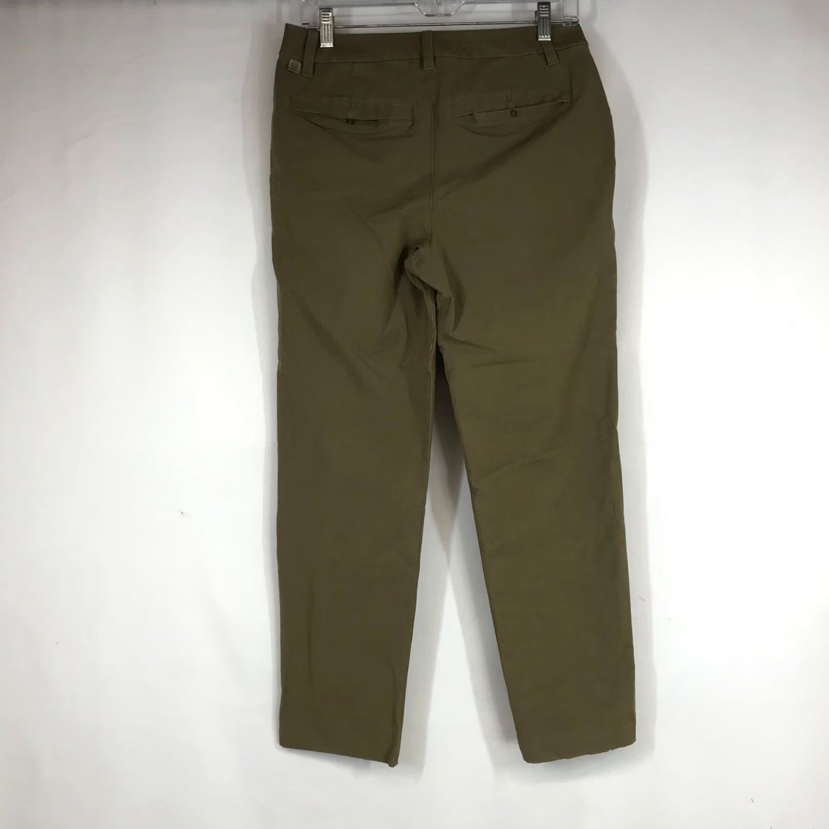 Lululemon Lululemon Commission Slim-Fit Pants Olive Green Mens Technical Chino Flawed Size 28" / US 6 / IT 42 - 4 Thumbnail
