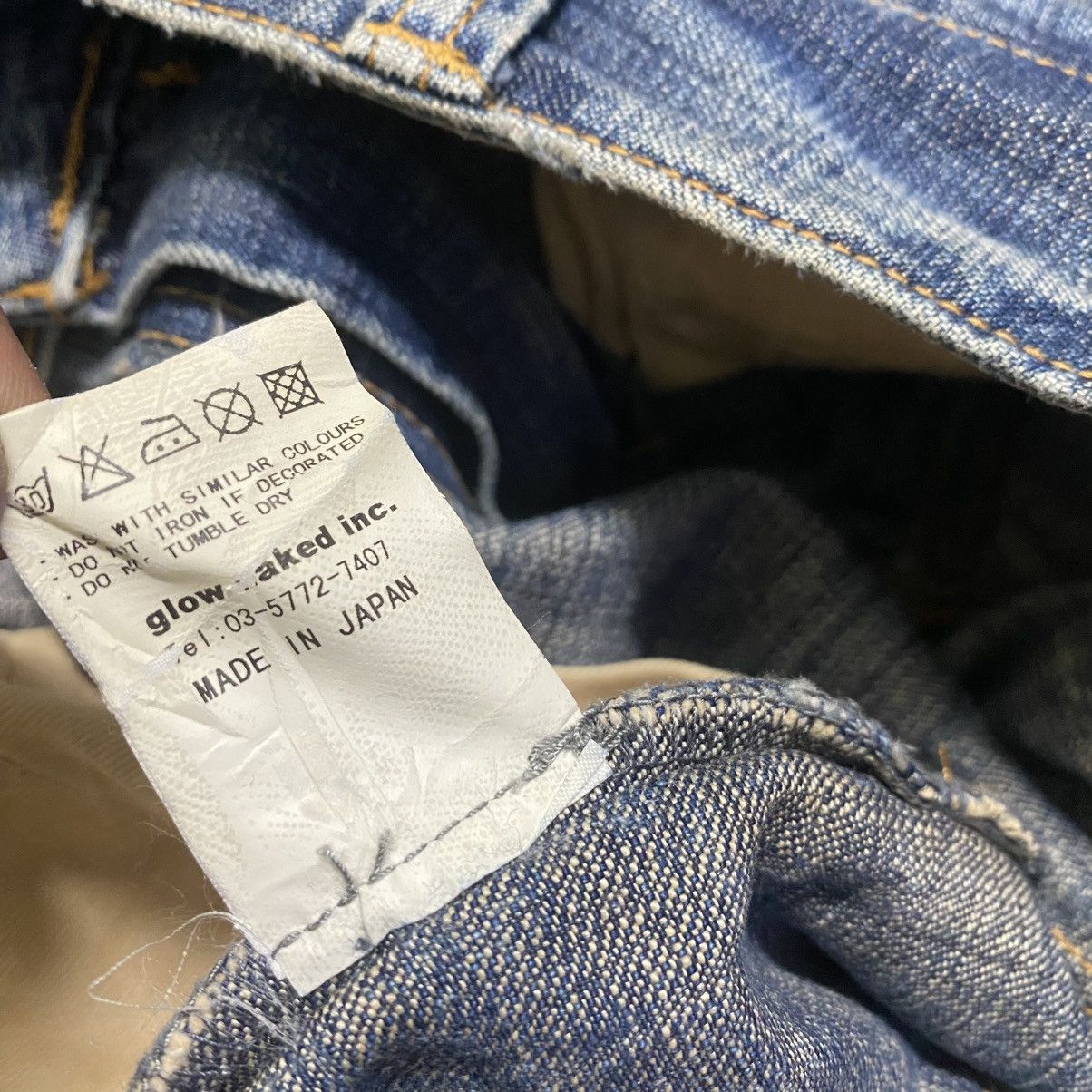Vintage GLOW NAKED Studded Embellish Denim Skinny Jeans Size US 30 / EU 46 - 20 Thumbnail