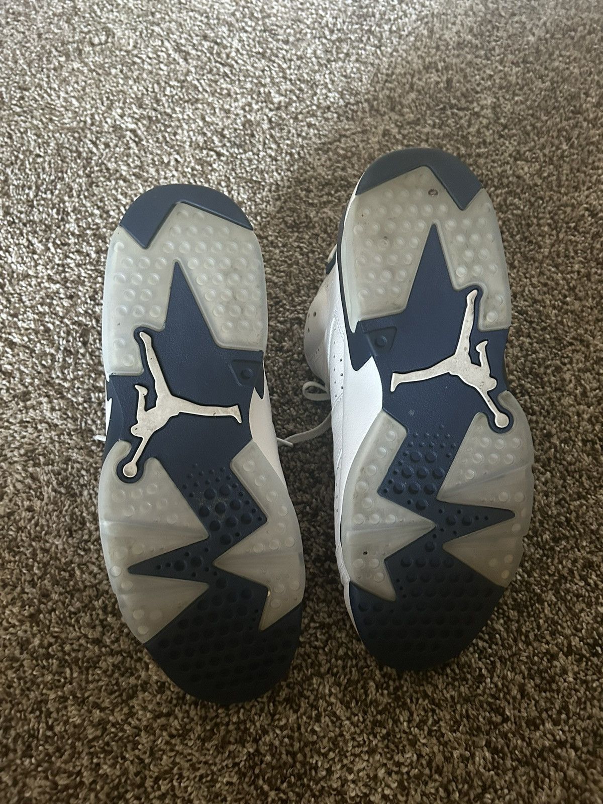 Jordan Brand Air Jordan 6 Retro Midnight Navy Size US 10.5 / EU 43-44 - 4 Thumbnail