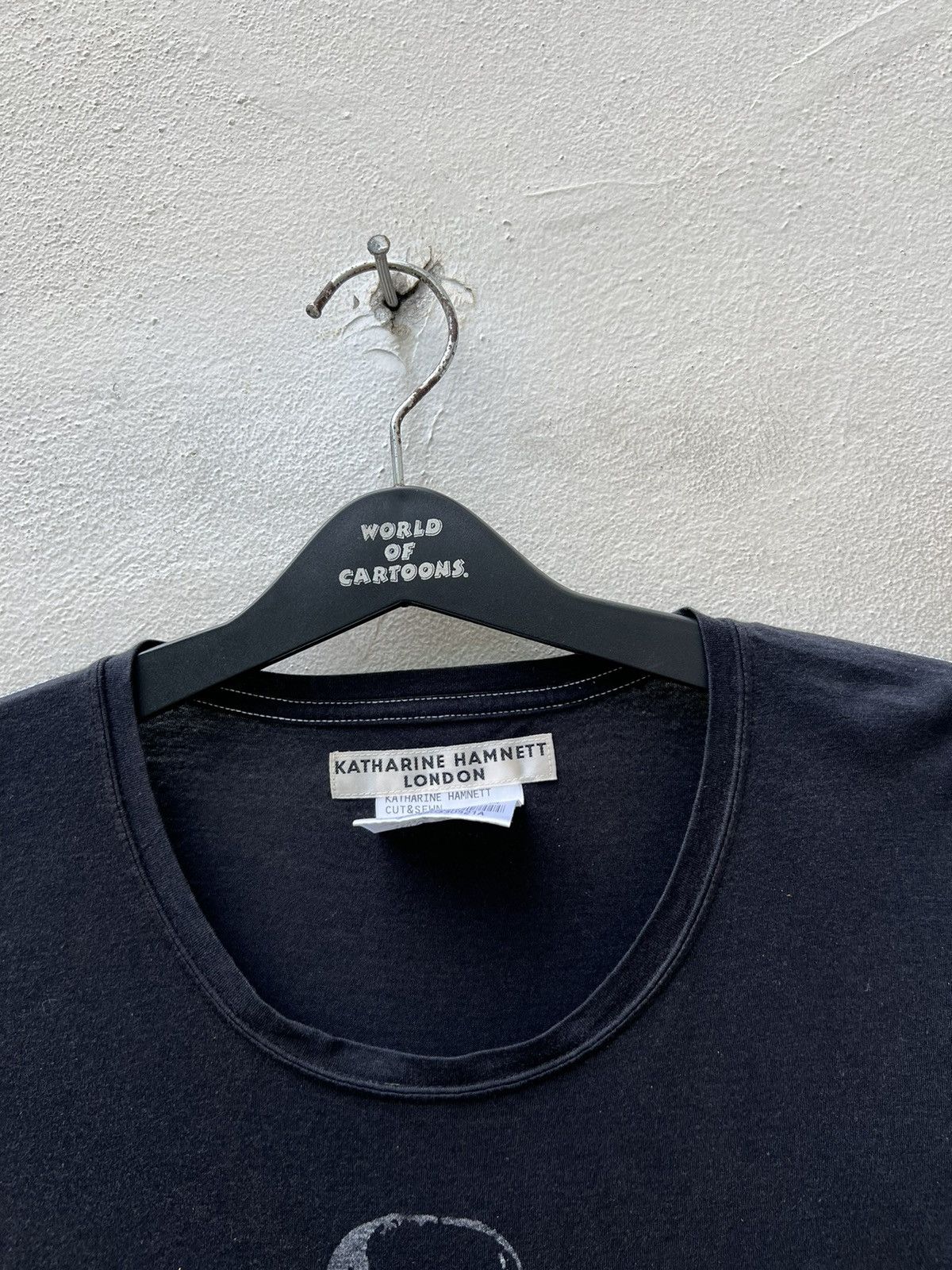 Katharine Hamnett London Vintage Katherine Hamnett London Clean Up Or Die t shirt Size US S / EU 44-46 / 1 - 7 Thumbnail