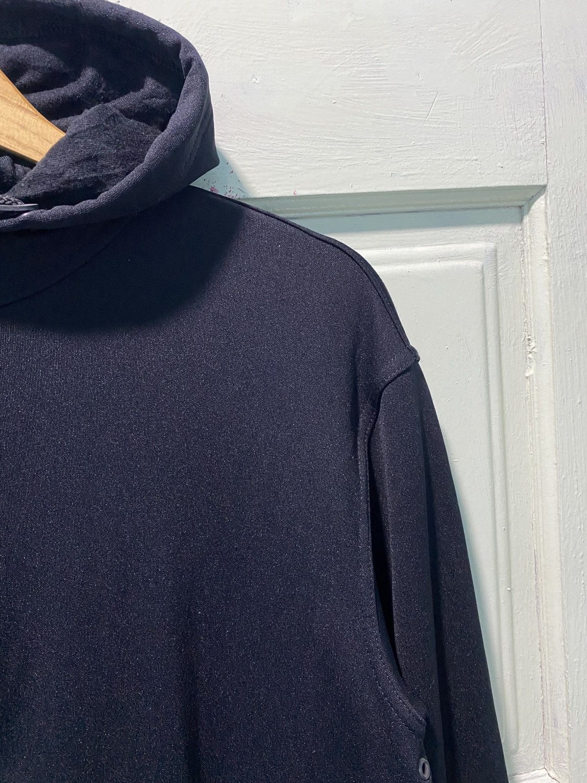 Emporio Armani Emporio Armani Hooded Zip Jacket Wool Knit Minimalist Style Size US S / EU 44-46 / 1 - 4 Thumbnail