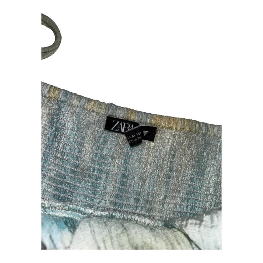 Zara Zara l Tie Dyed Smocked Spaghetti Strap Top Size Medium Size M / US 6-8 / IT 42-44 - 6 Thumbnail