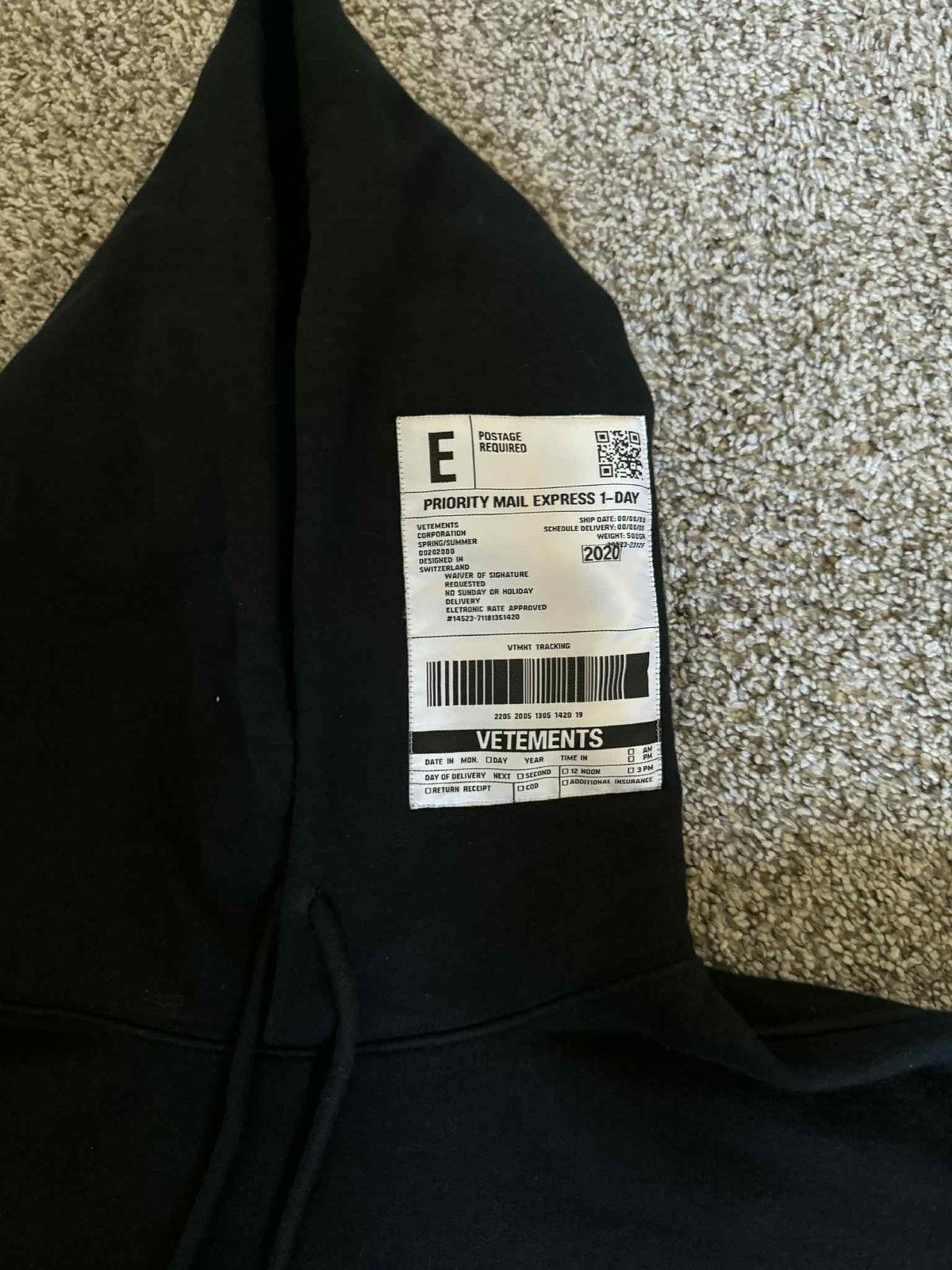 Fashion Hoodie Vetements Dhl Clothing Dhl Vetements Hoodie