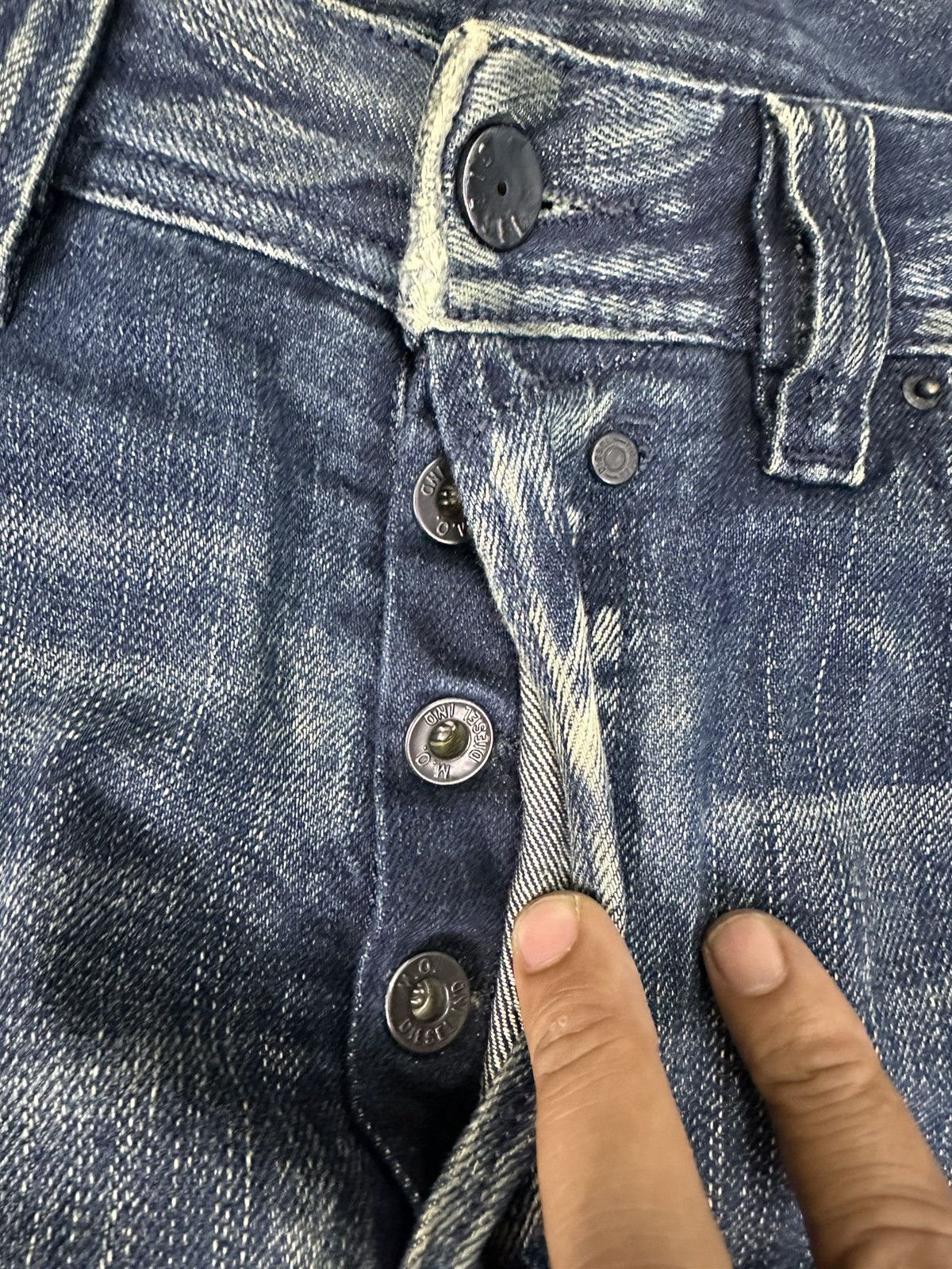 Diesel Diesel Industry Safado Rust Washed Denim 32x32 D729 Size US 32 / EU 48 - 15 Thumbnail