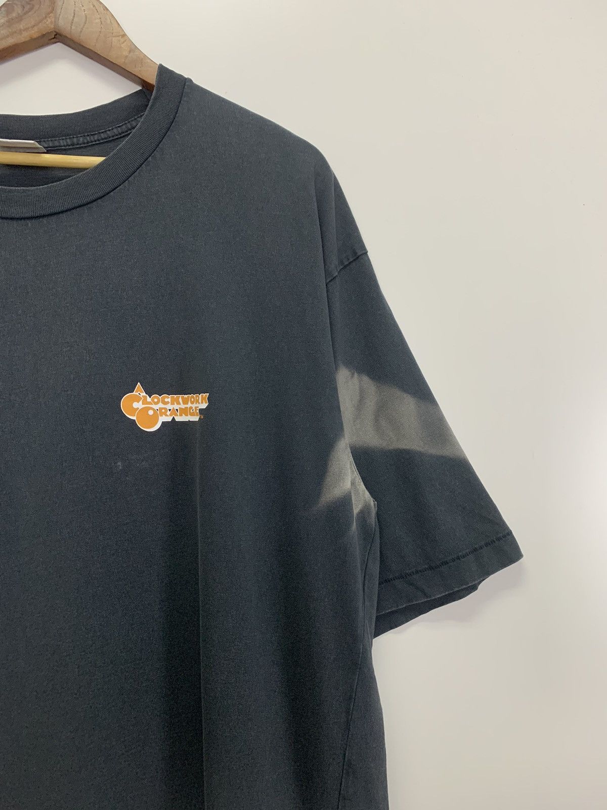 Vintage Vintage Clockwork Orange Movie sun faded tee Size US XL / EU 56 / 4 - 7 Thumbnail