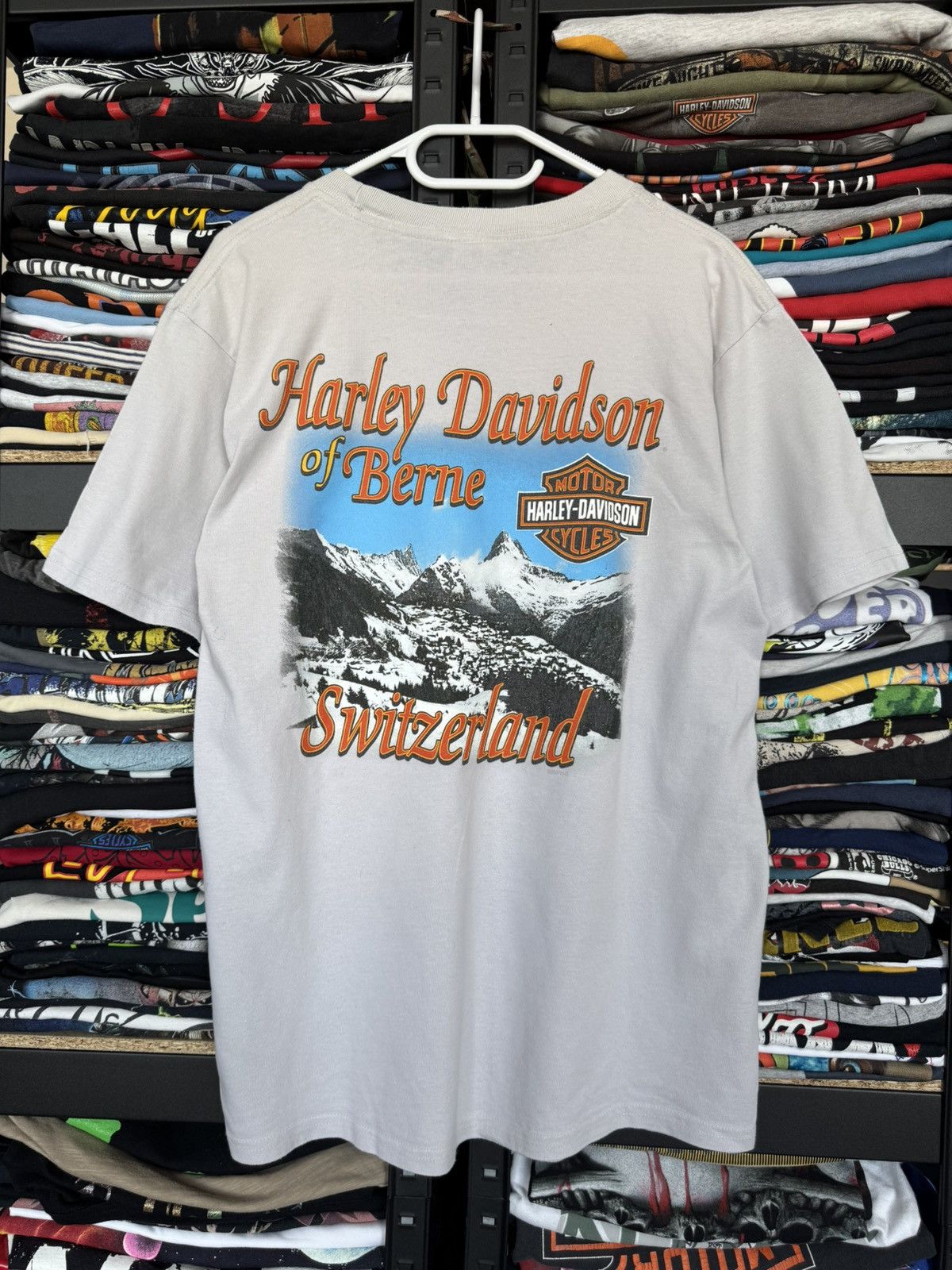 Harley Davidson Vintage 2008 Harley Davidson tee ride the legend Size US M / EU 48-50 / 2 - 2 Thumbnail
