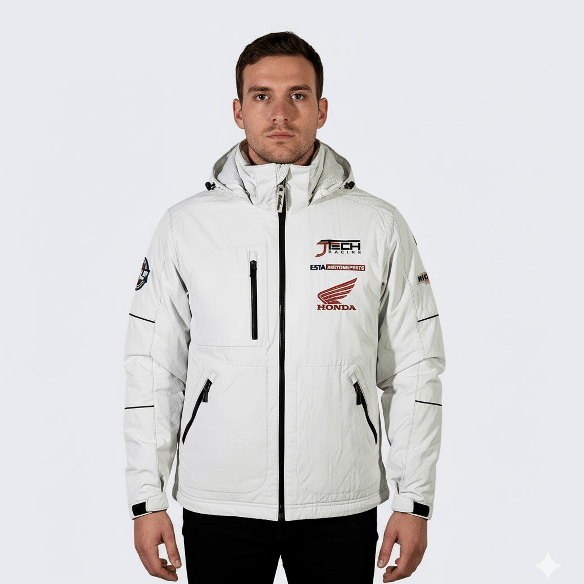 Vintage Honda Vintage 90s J Tech Racing Jacket Size US M / EU 48-50 / 2 - 3 Thumbnail