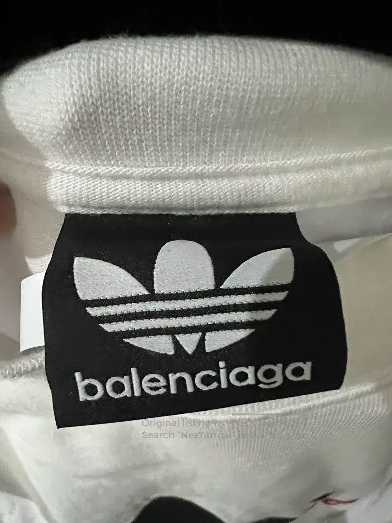 Balenciaga Balenciaga adidas Joint Printed Short Sleeve Size US S / EU 44-46 / 1 - 3 Thumbnail