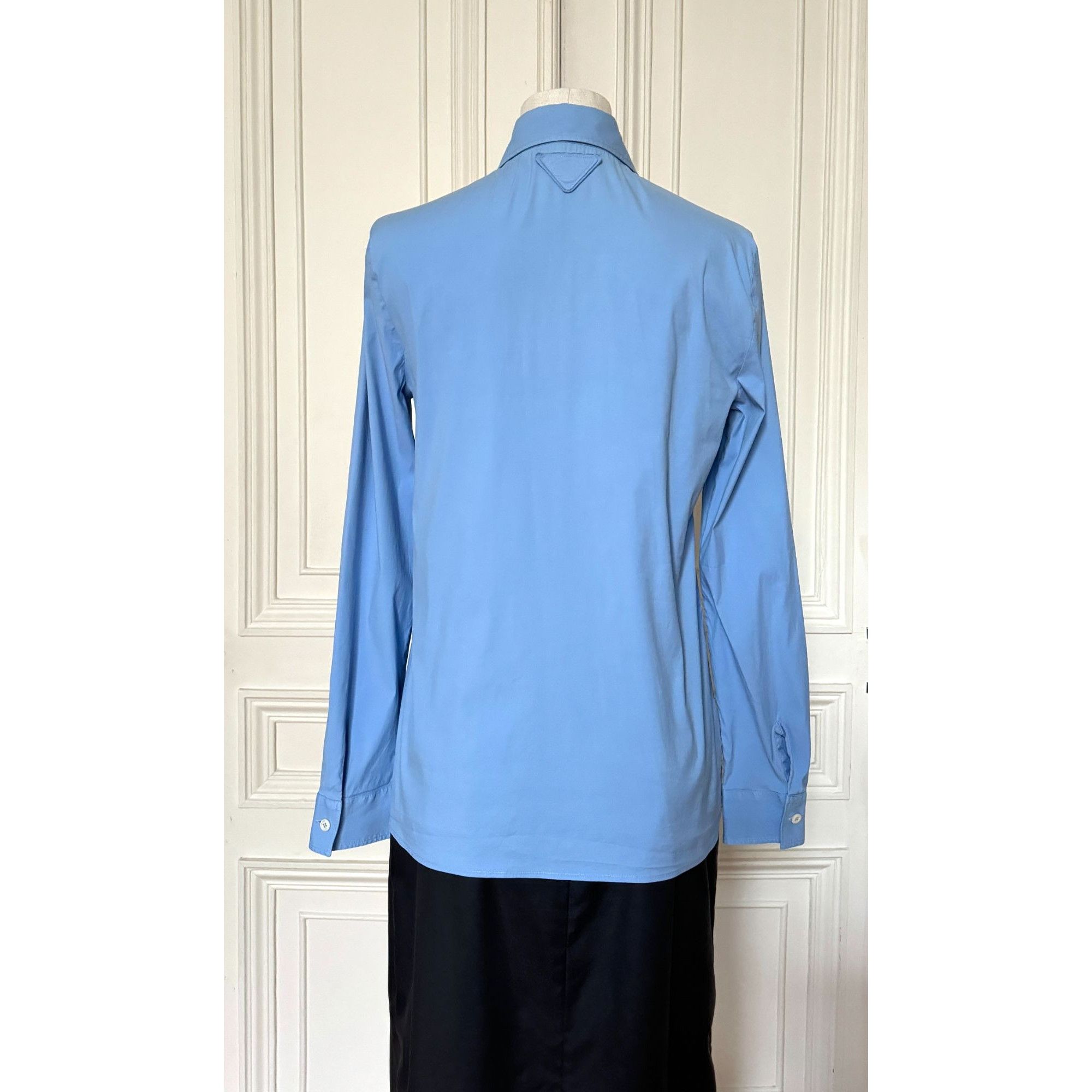 Prada 2019 Blue Shirt Size M / US 6-8 / IT 42-44 - 3 Thumbnail